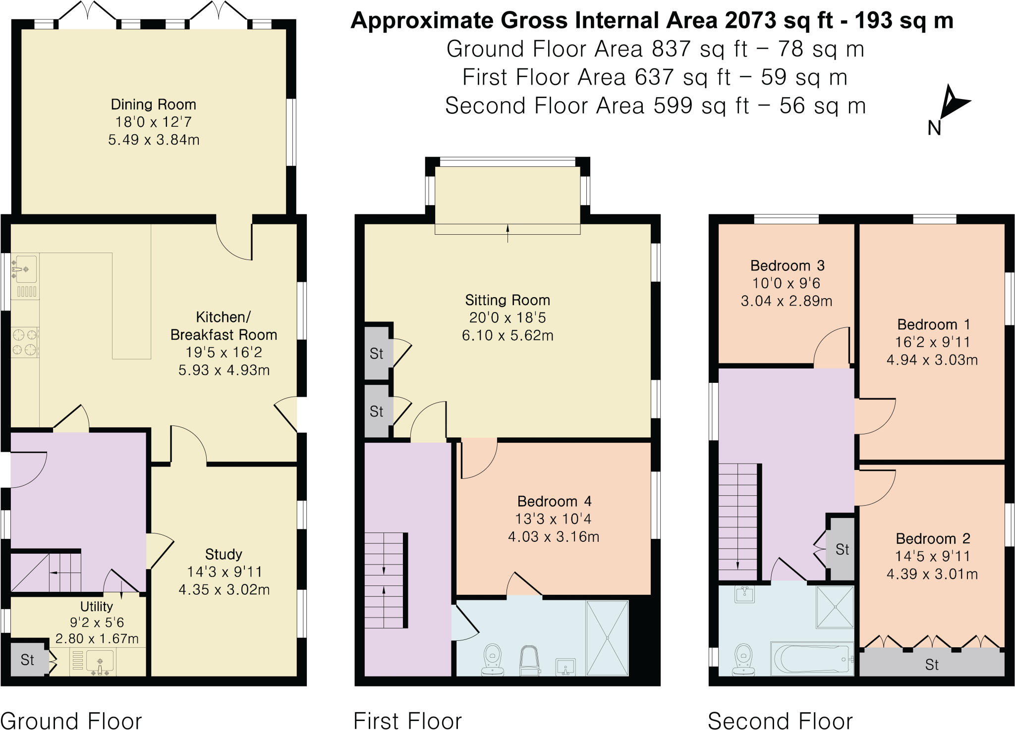 Querns Lane, Cirencester, Gloucestershire floorplan