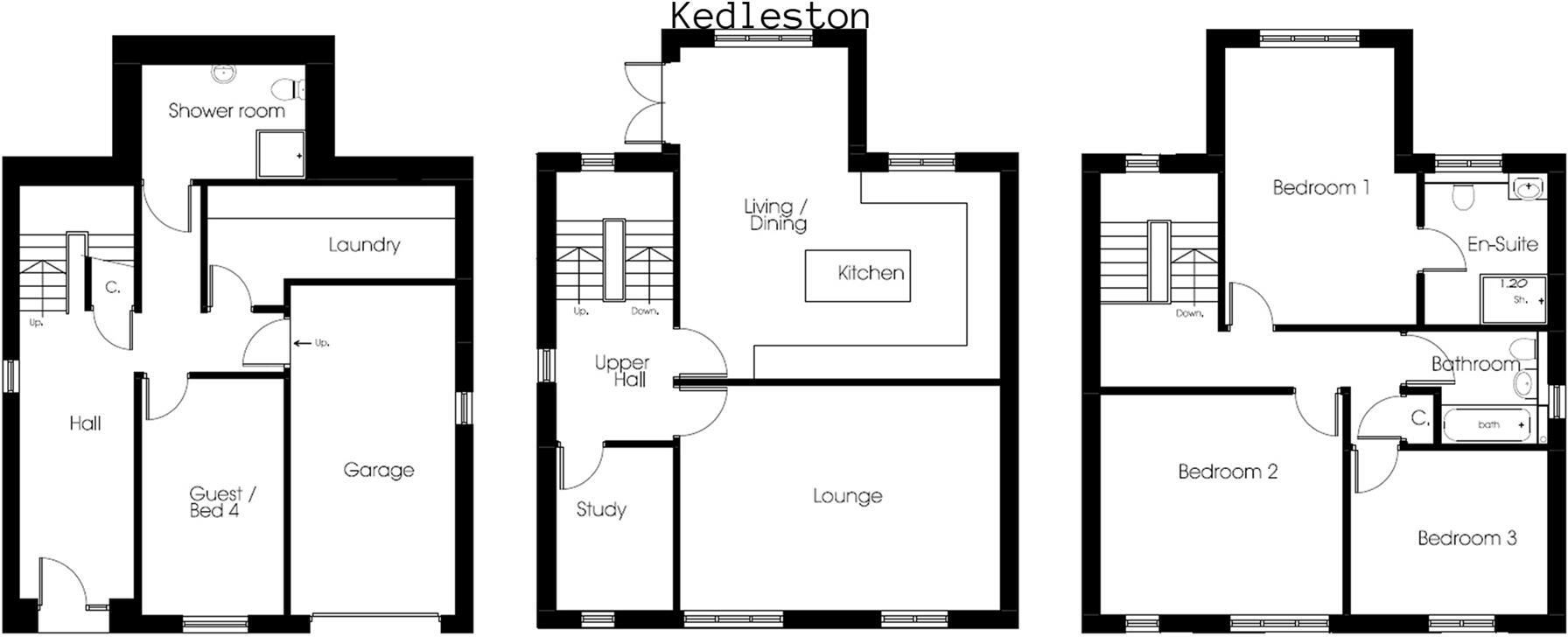 Calder Mews, Greetland floorplan