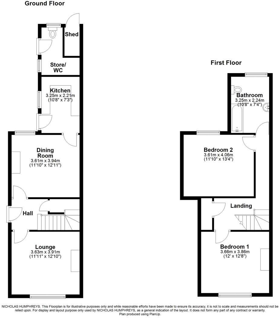 Weston Street, Swadlincote floorplan