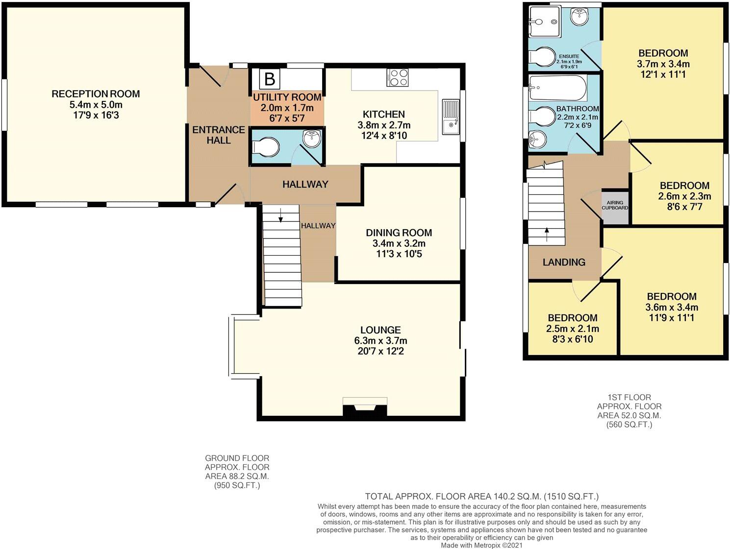 Riverside Way, Brandon, IP27 floorplan