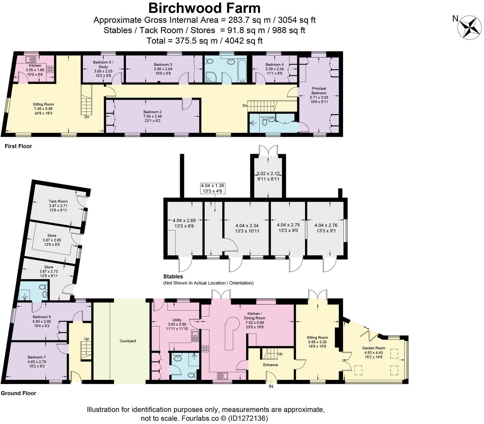 Lower Birchwood, Somercotes, DE55 floorplan