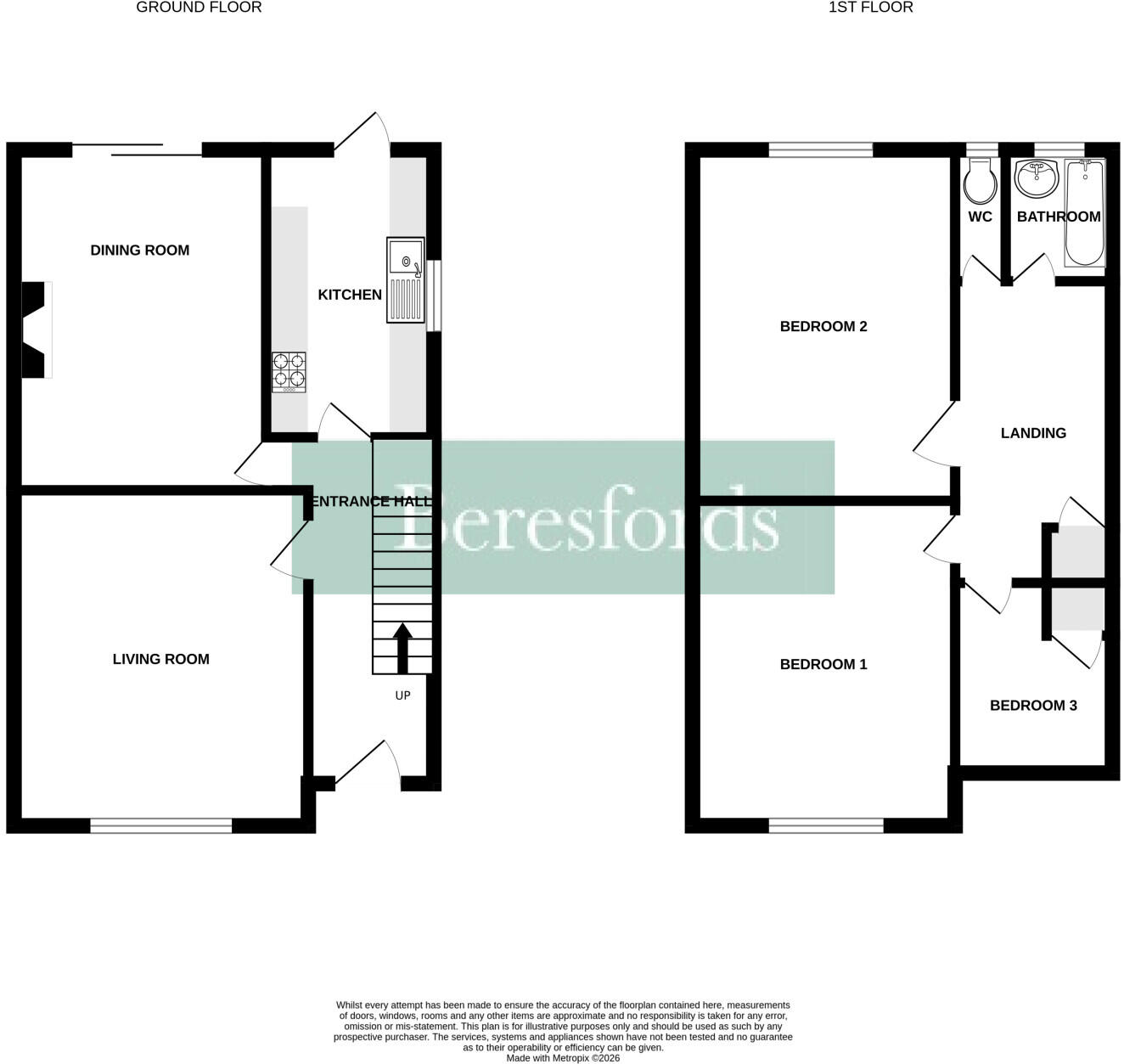 Chelmer Road, Upminster, RM14 floorplan