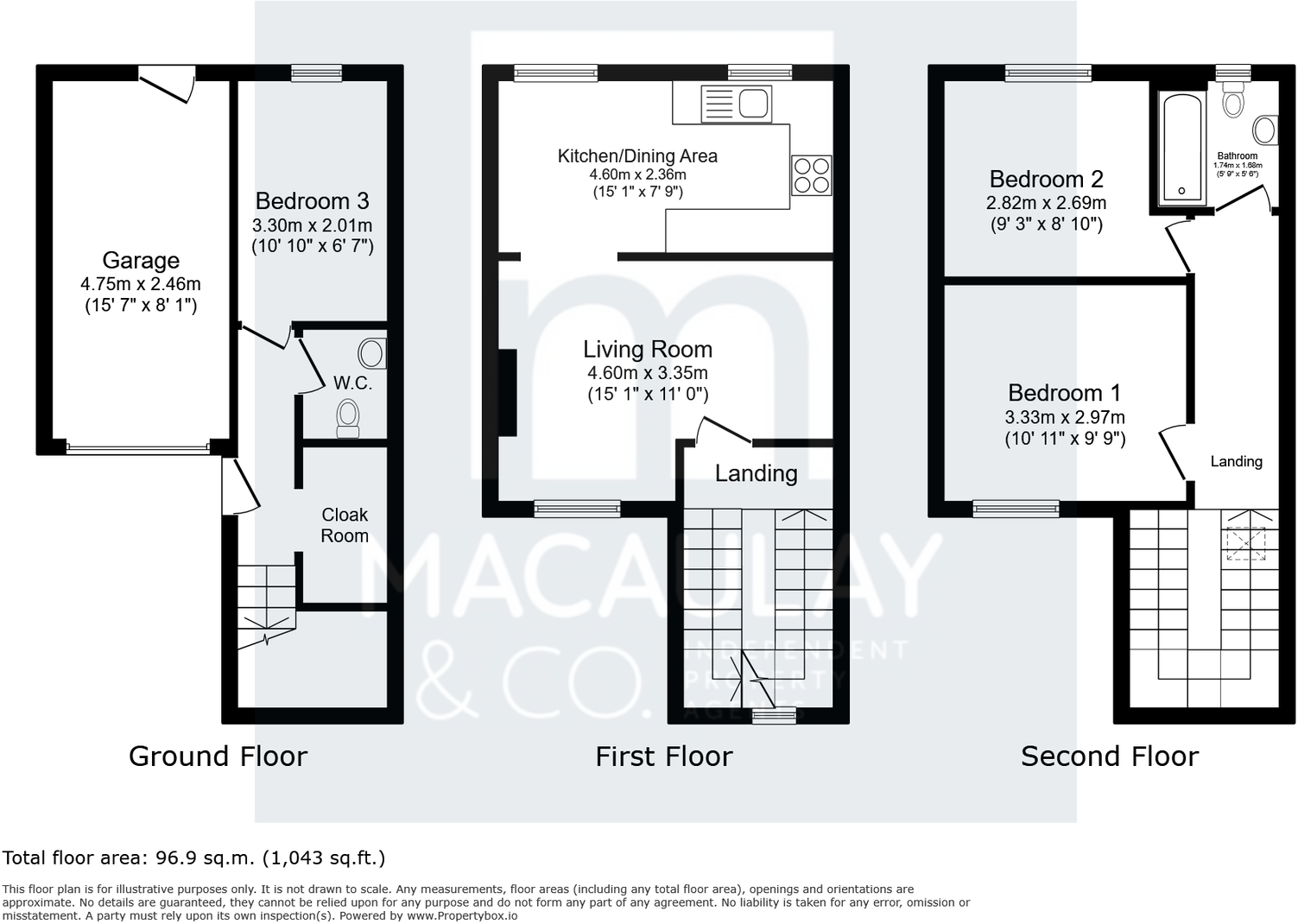 Bilberry Rise, Haworth, Keighley, BD22 8LS floorplan