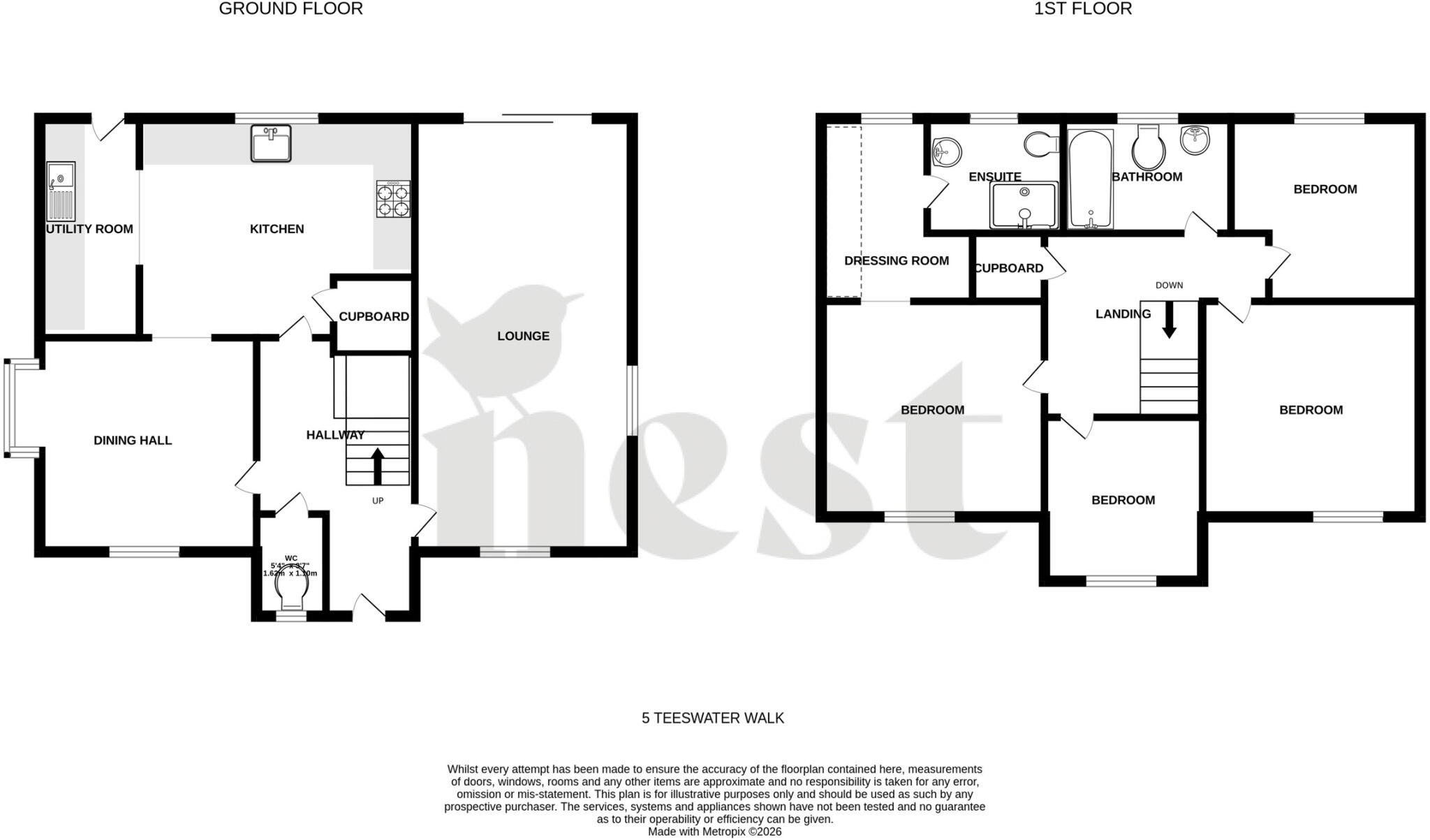 Teeswater Walk, Bridgwater floorplan