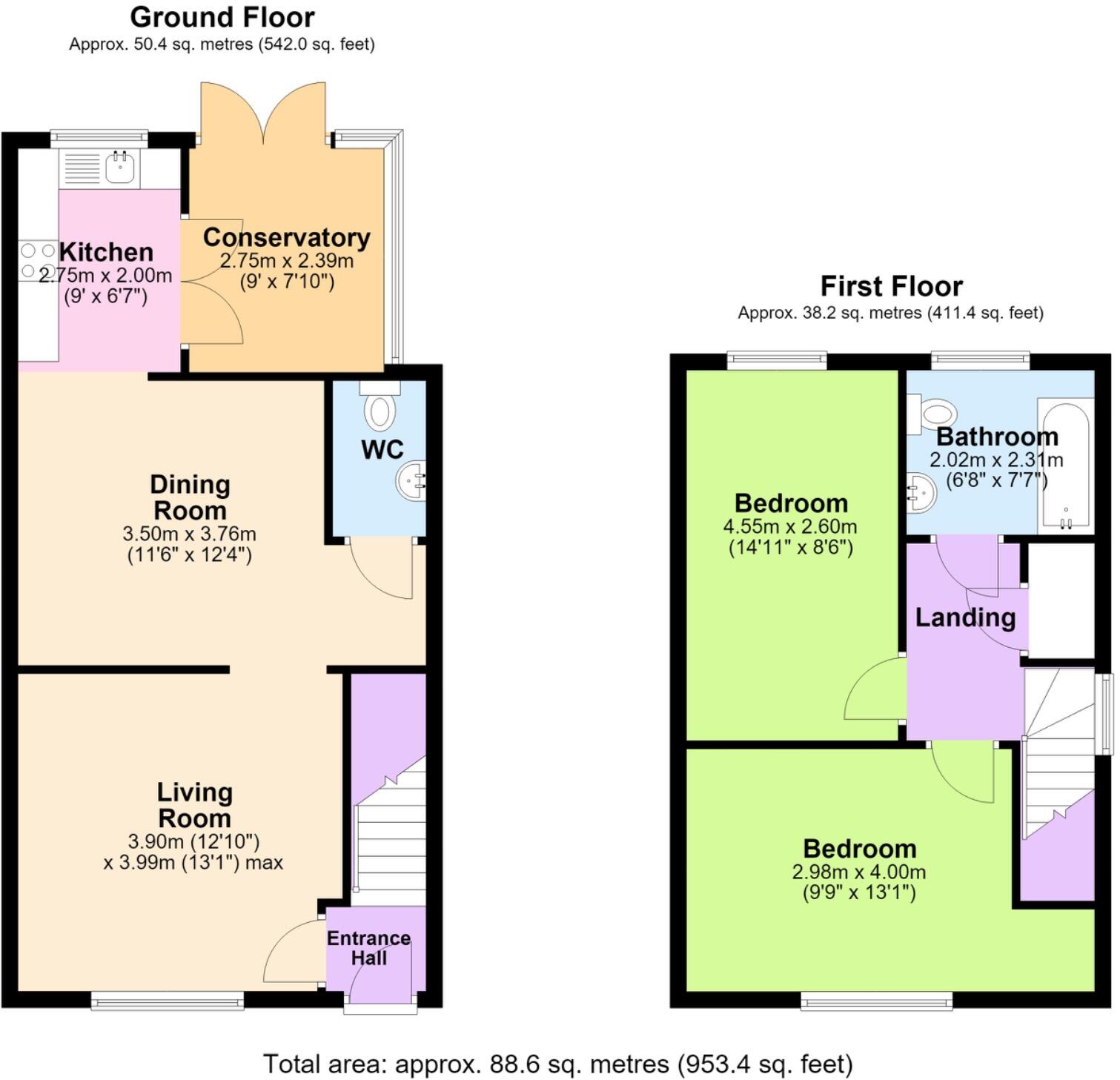 Brickhill Lane, Ketley, Telford, Shropshire, TF1 floorplan