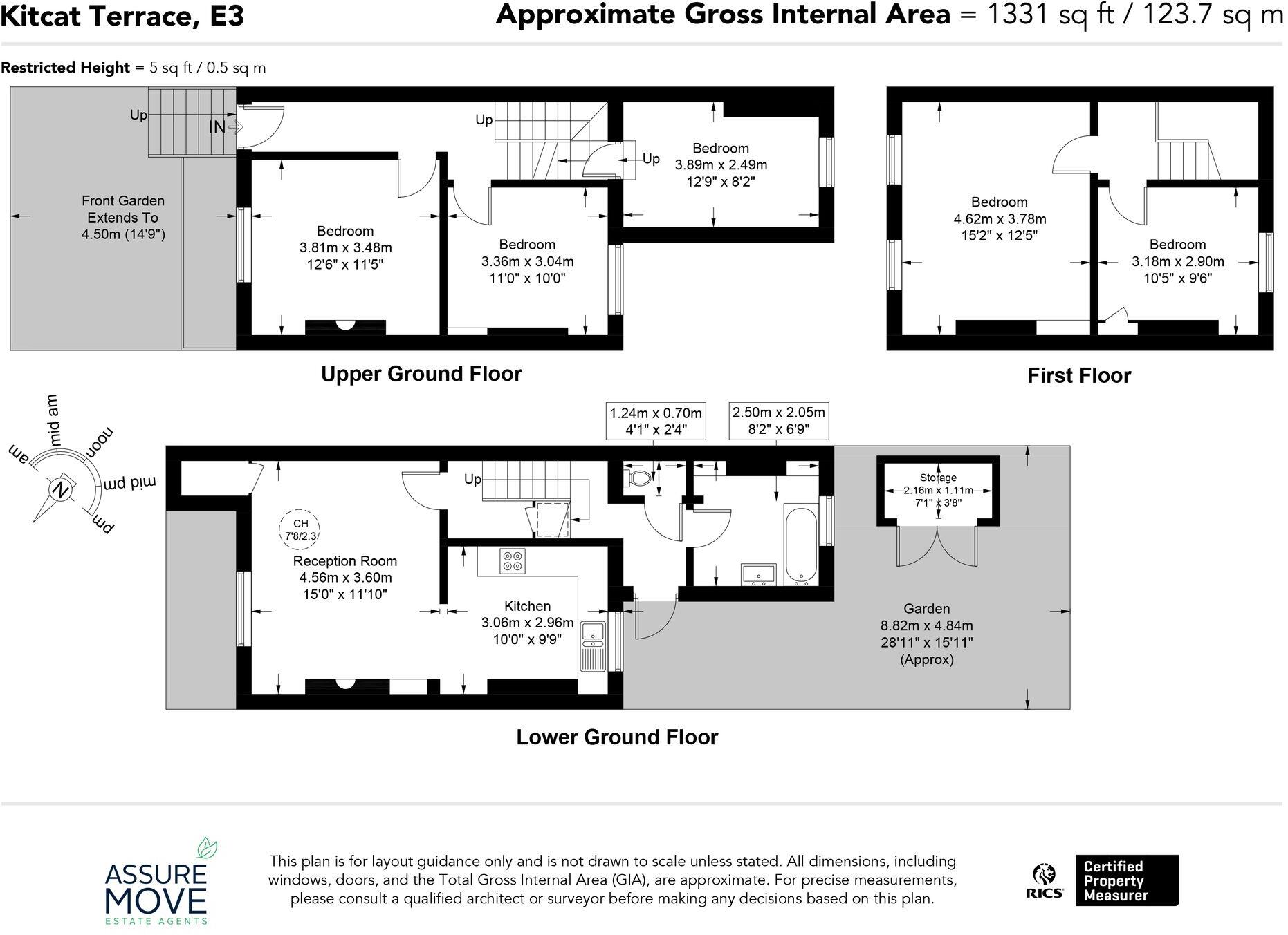 Kitcat Terrace, London, E3 floorplan