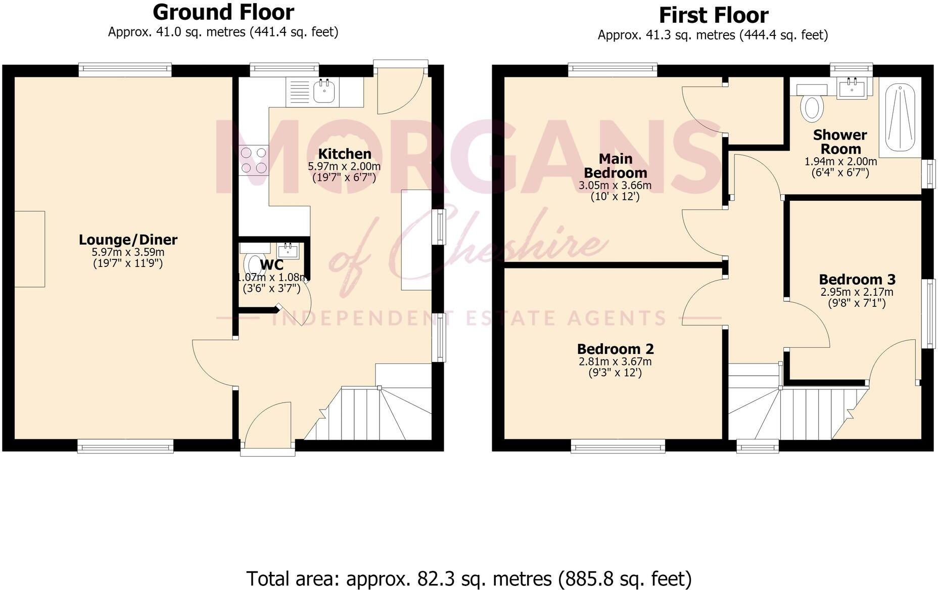 Farm Road, Weaverham, CW8 floorplan