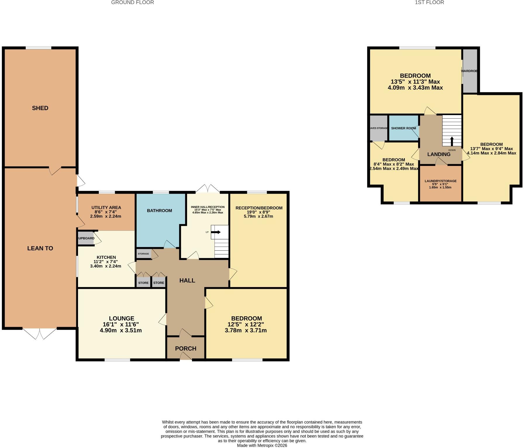 Holbury, Southampton, Hampshire, SO45 floorplan