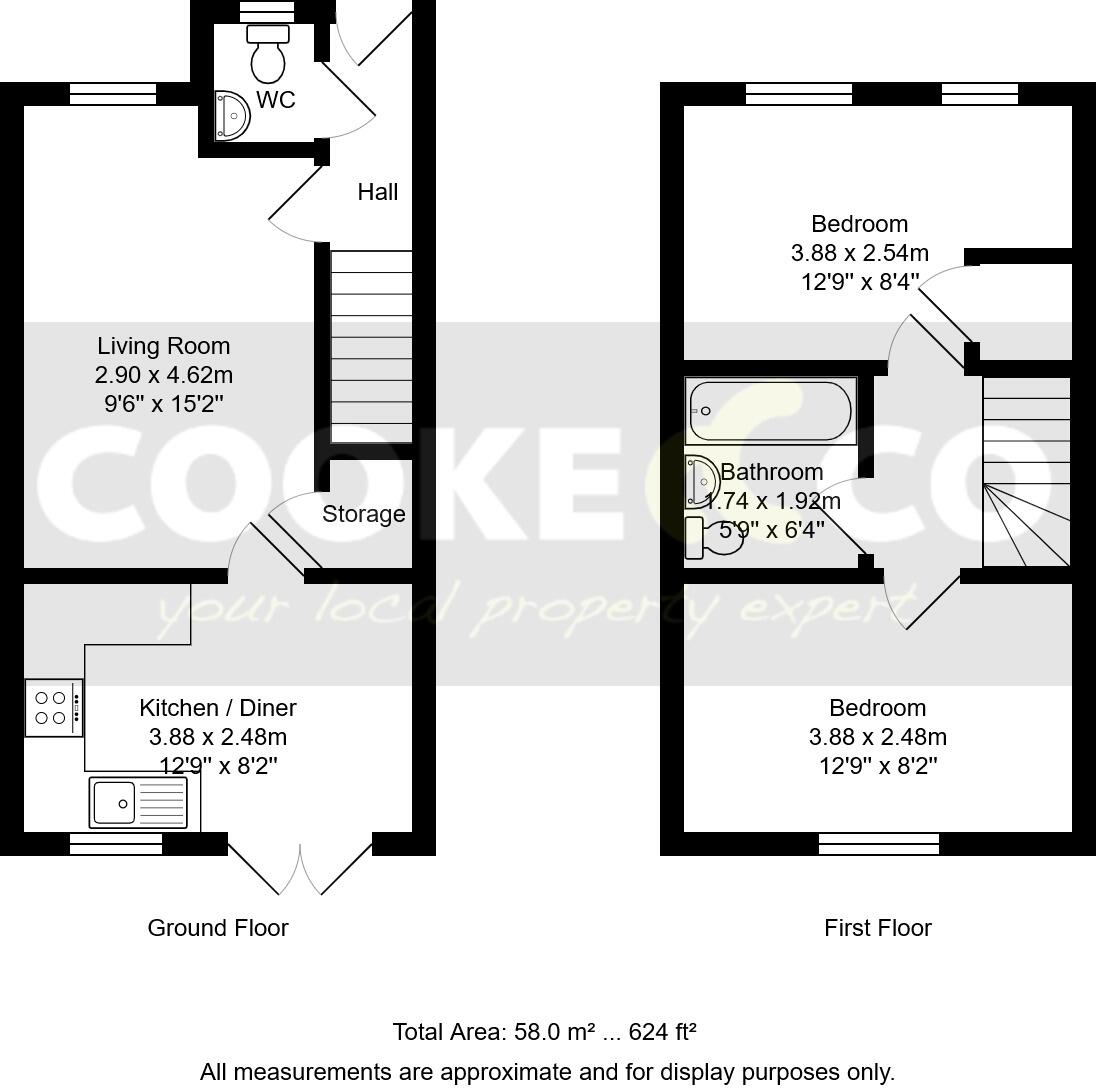 Diamond Batch, Weston-super-Mare floorplan