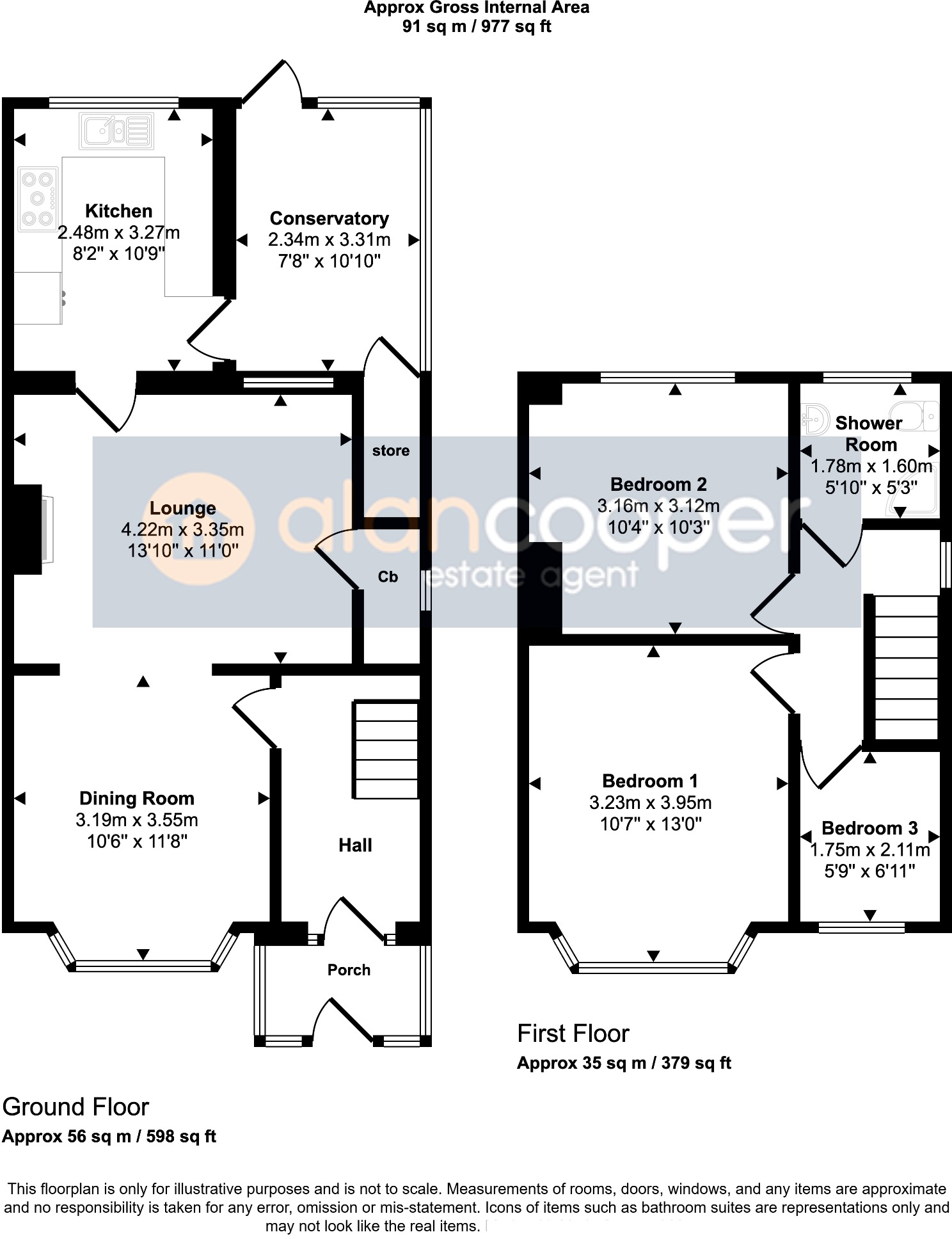 Plough Hill Road, Nuneaton, CV10 9NY floorplan
