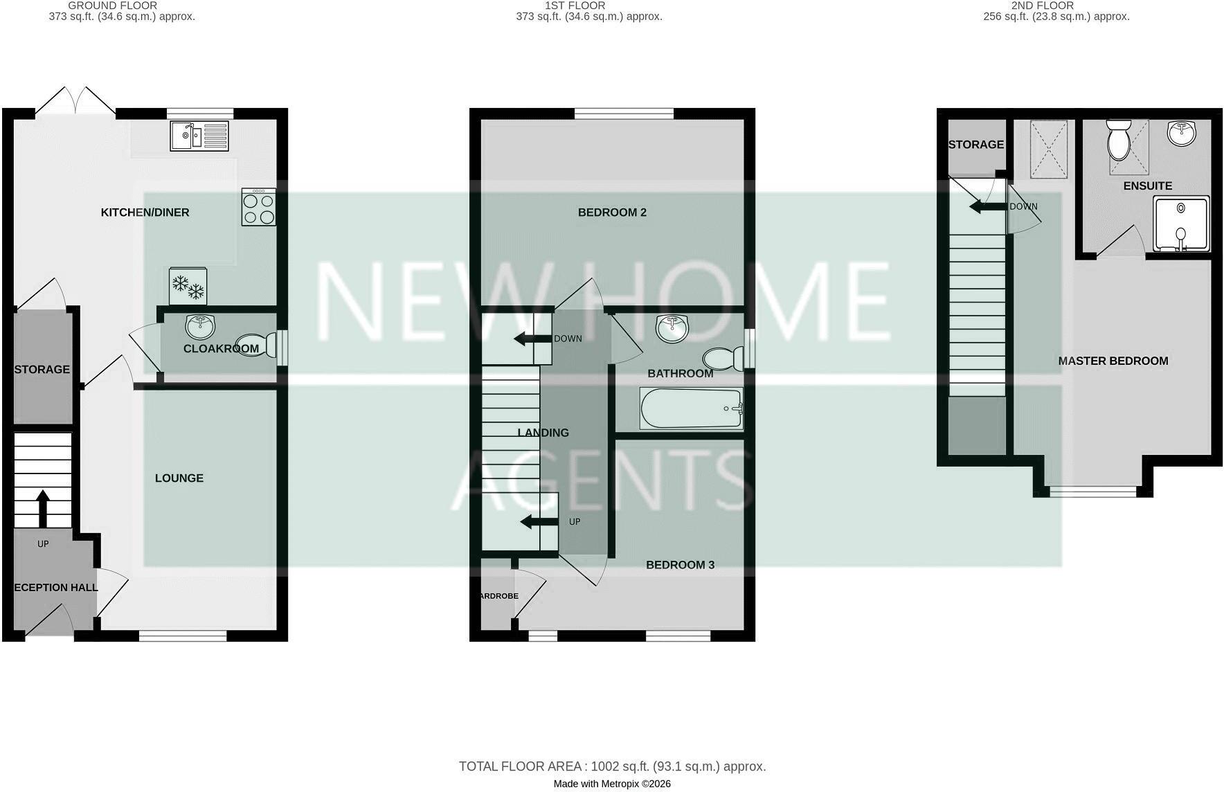 Trinity Close Sudbrook, Caldicot, NP26 5UF floorplan