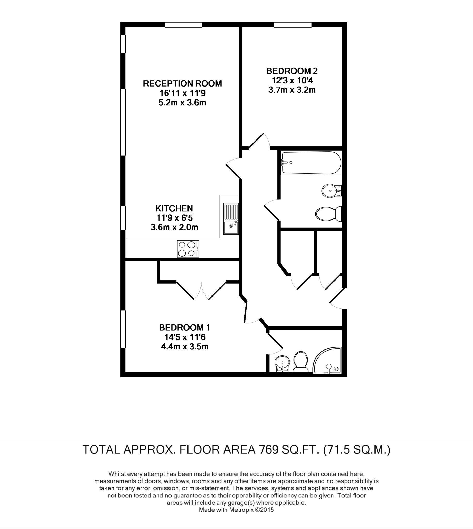 Campbell Court, Colnhurst Road floorplan