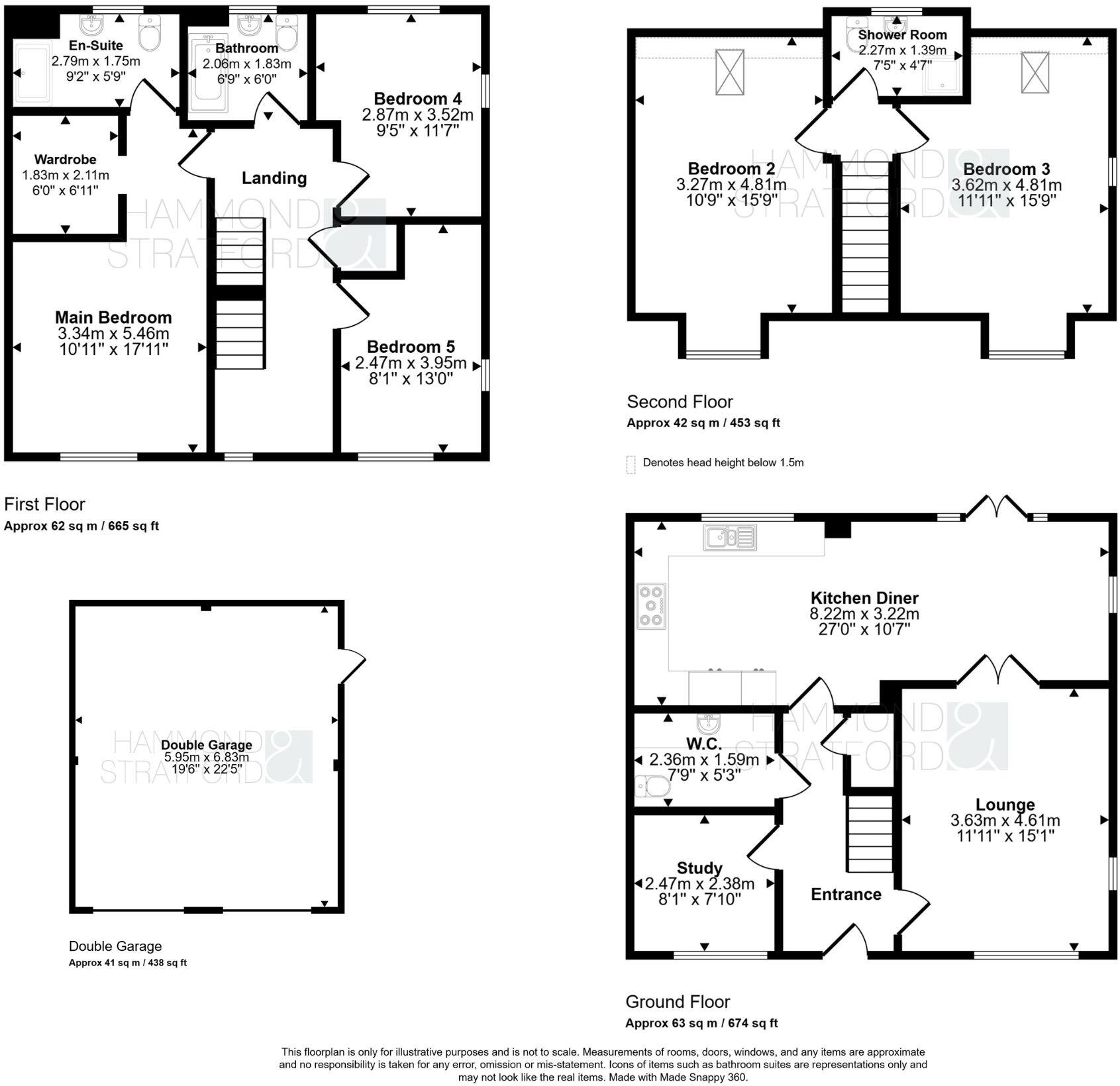Bennett Crescent, Hethersett floorplan
