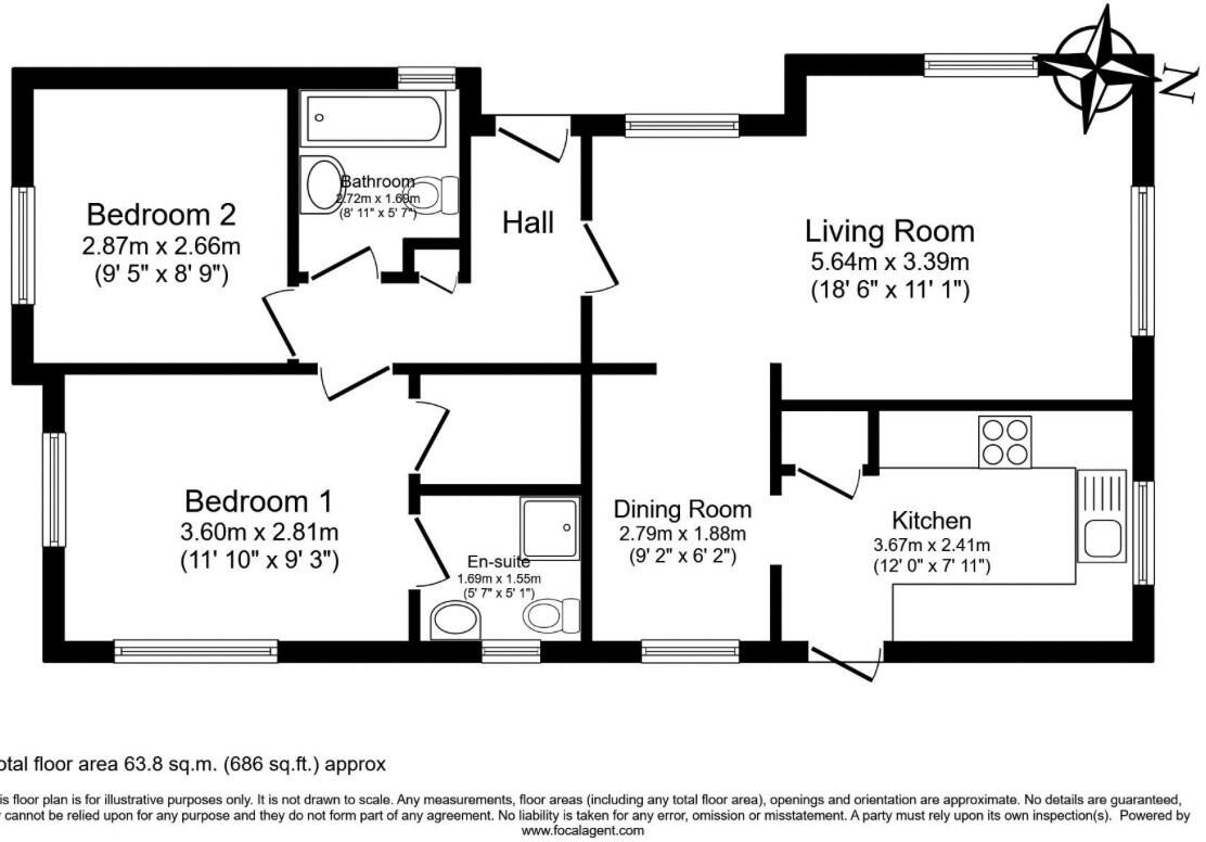Charlton Common, Bristol floorplan