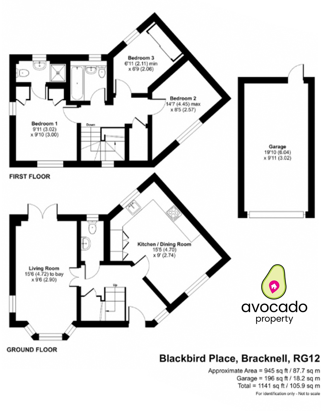 Blackbird Place, Bracknell, RG12 floorplan