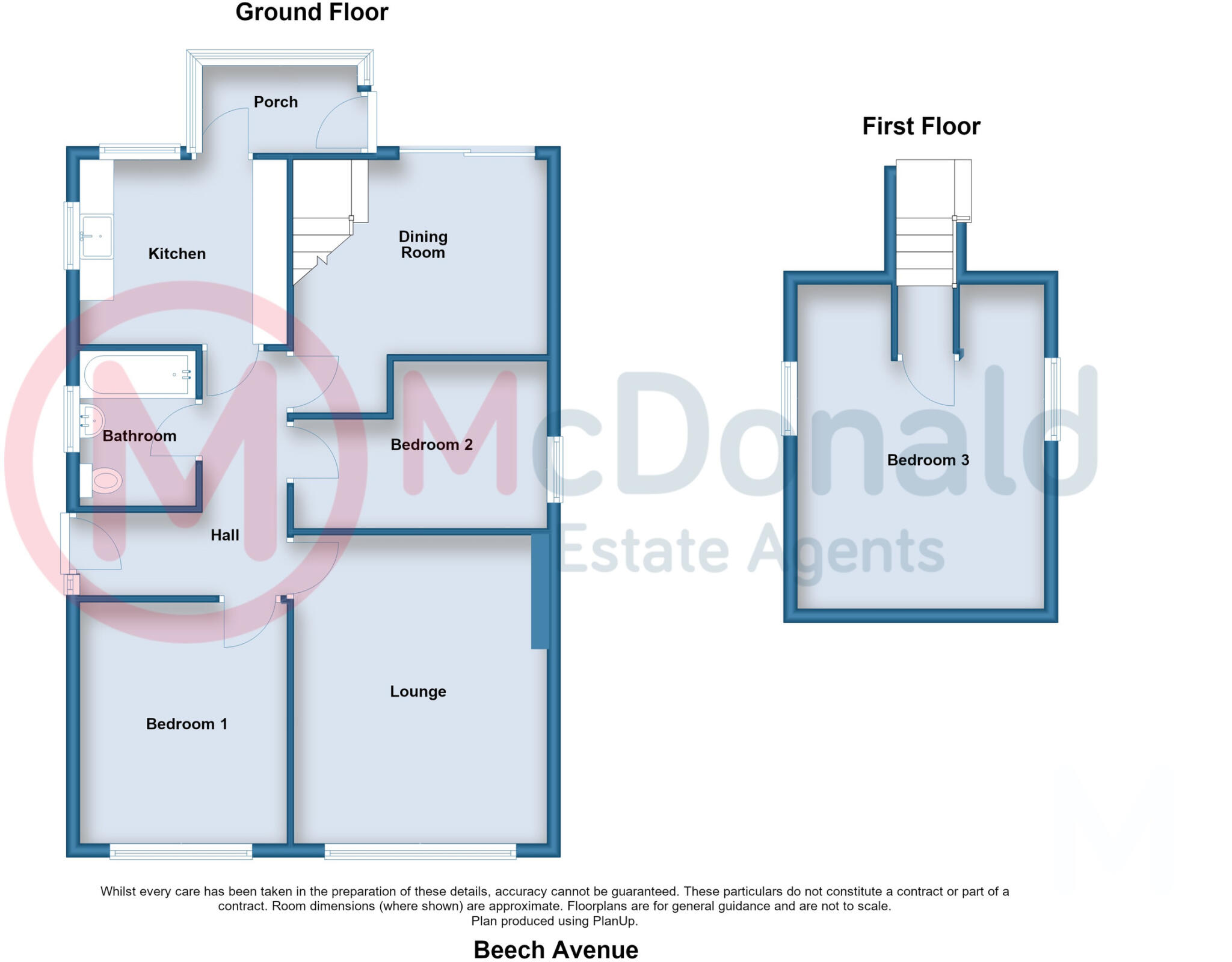 Beech Avenue, Warton, PR4 1BY floorplan