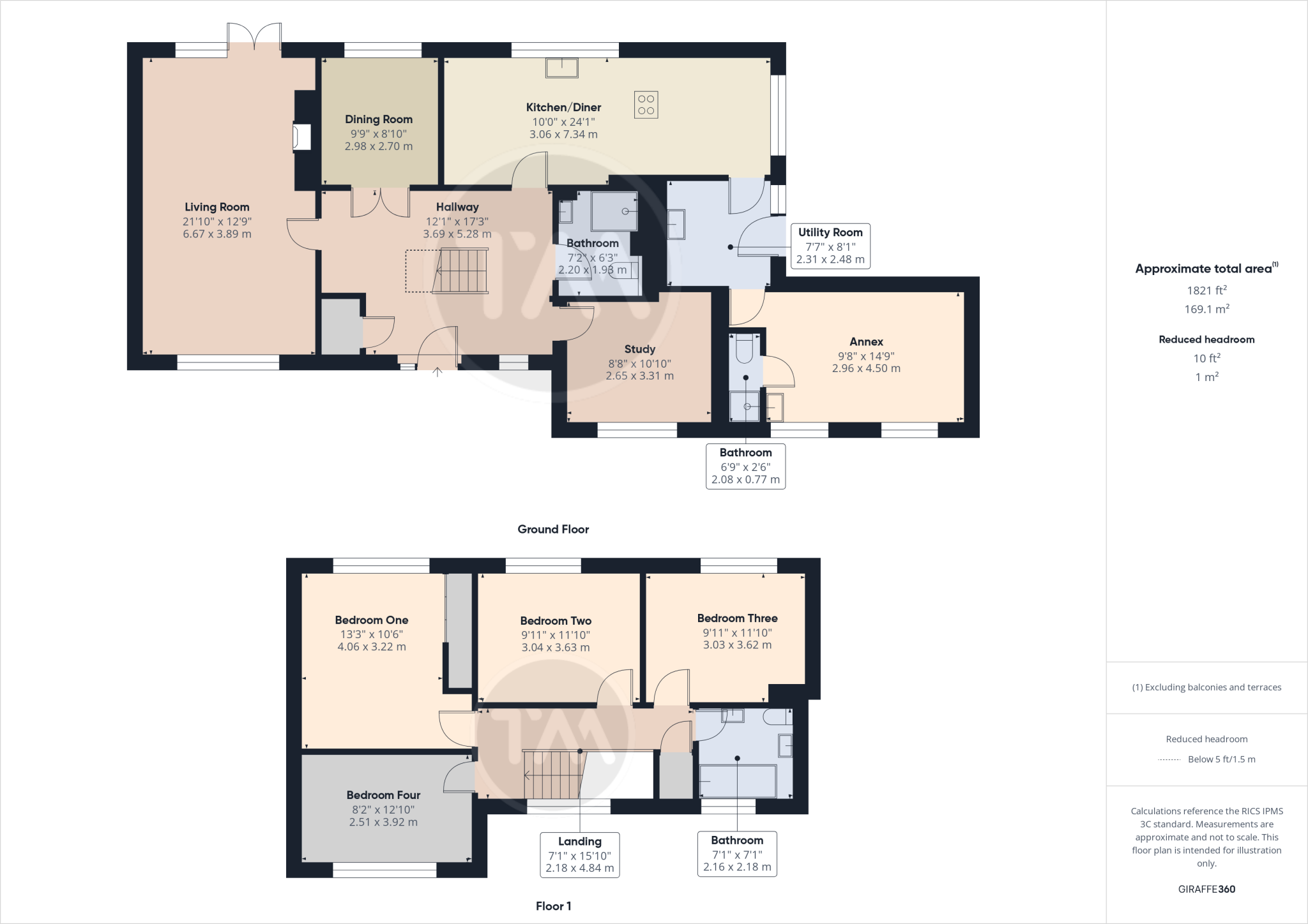 Sapley Road, Hartford, Huntingdon, PE29 floorplan
