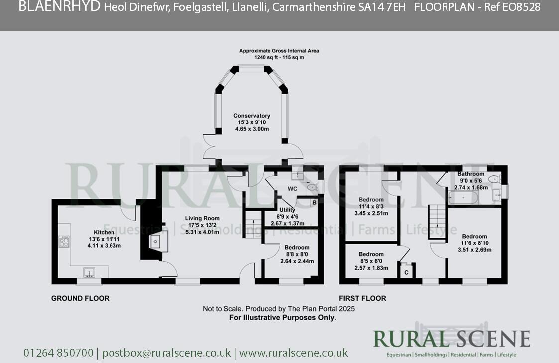 Foelgastell CARMARTHENSHIRE floorplan