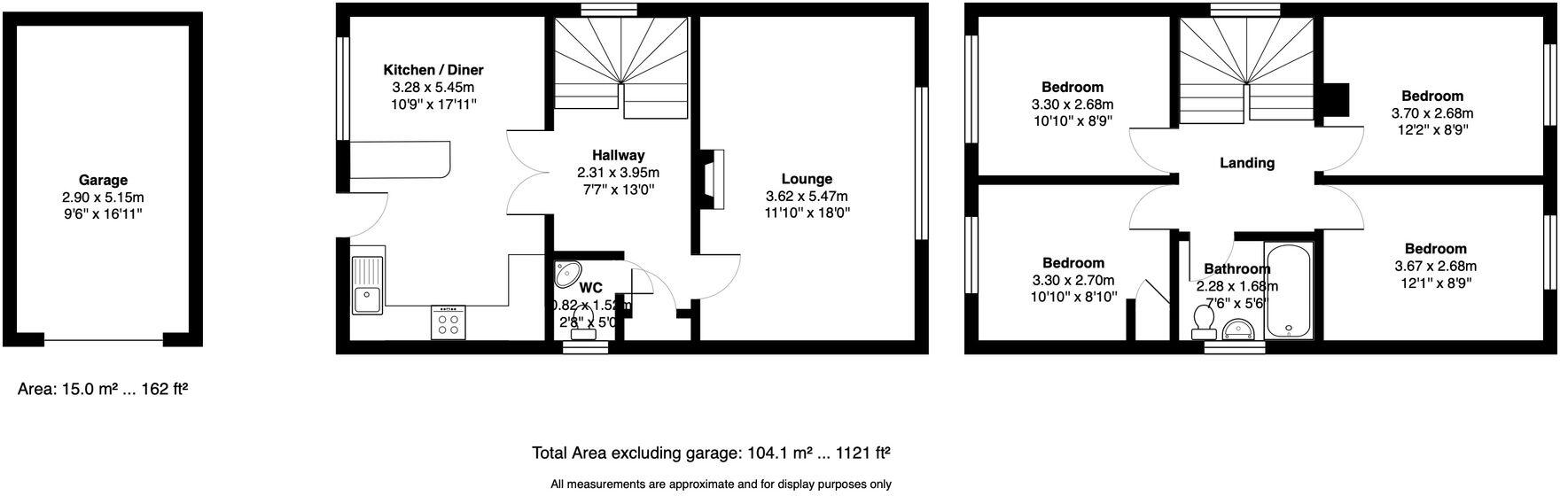 Woodchester, Bristol, BS15 floorplan