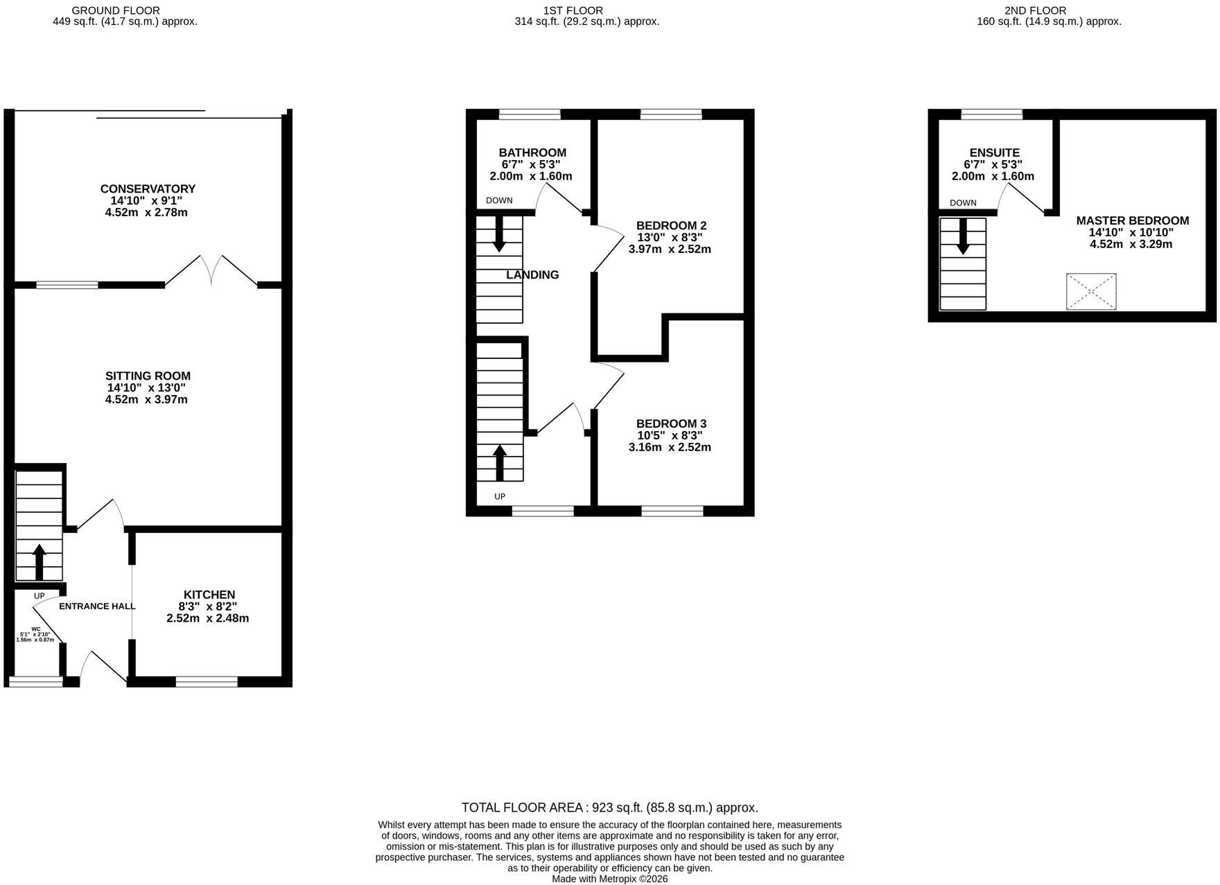 Withington Close, Atherton, M46 floorplan