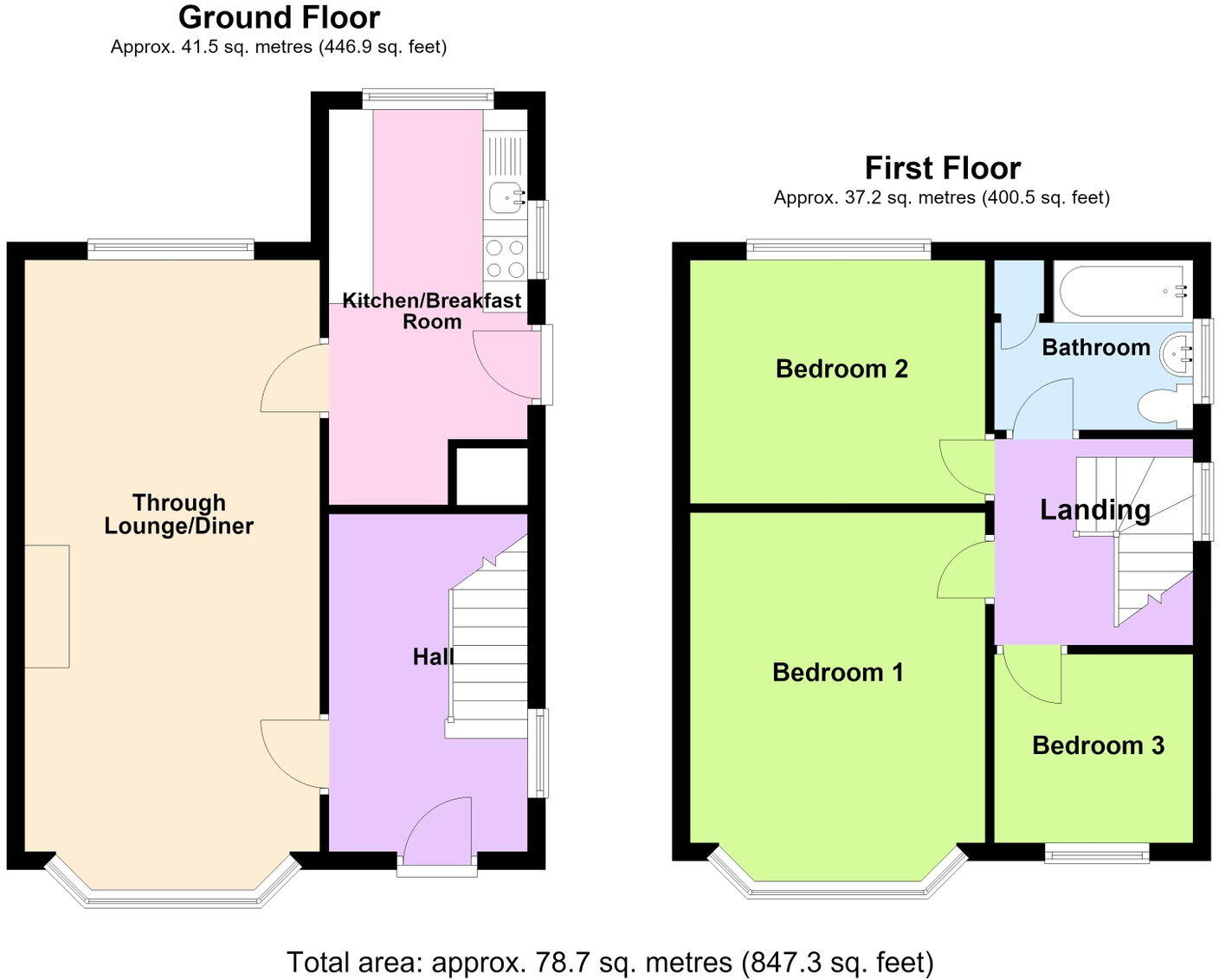 Rathmore Crescent, Churchtown, PR9 floorplan