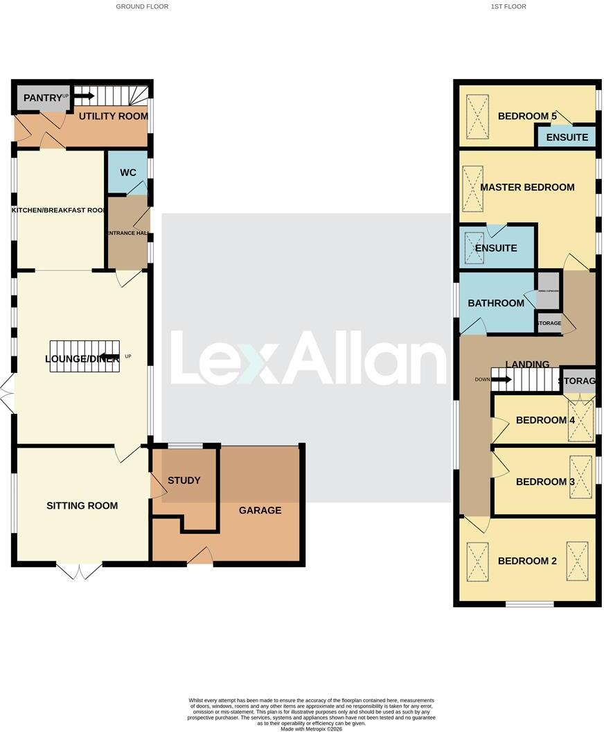 Fairfield Lane, Kidderminster floorplan