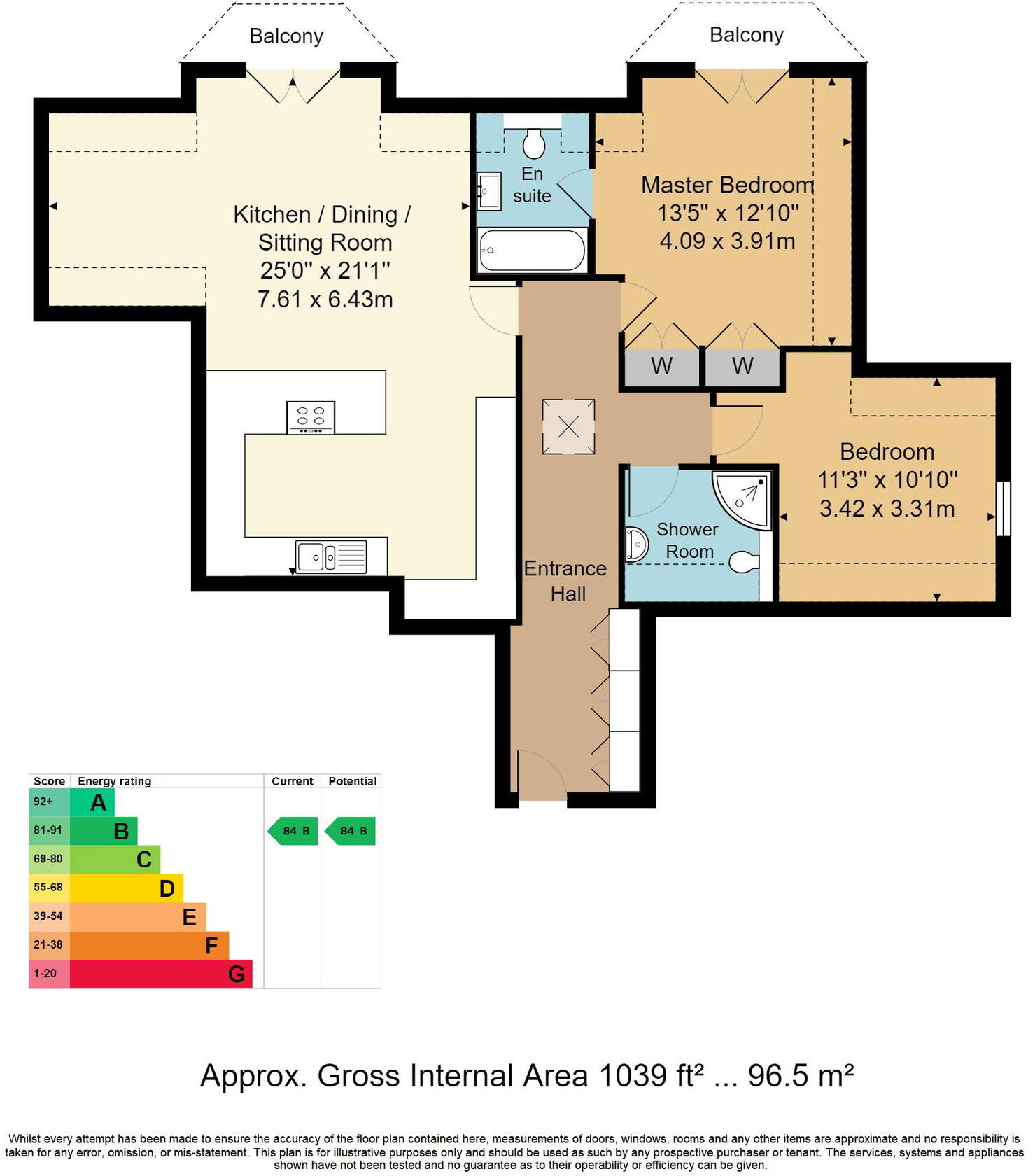 Calverley Park Gardens, Tunbridge Wells floorplan