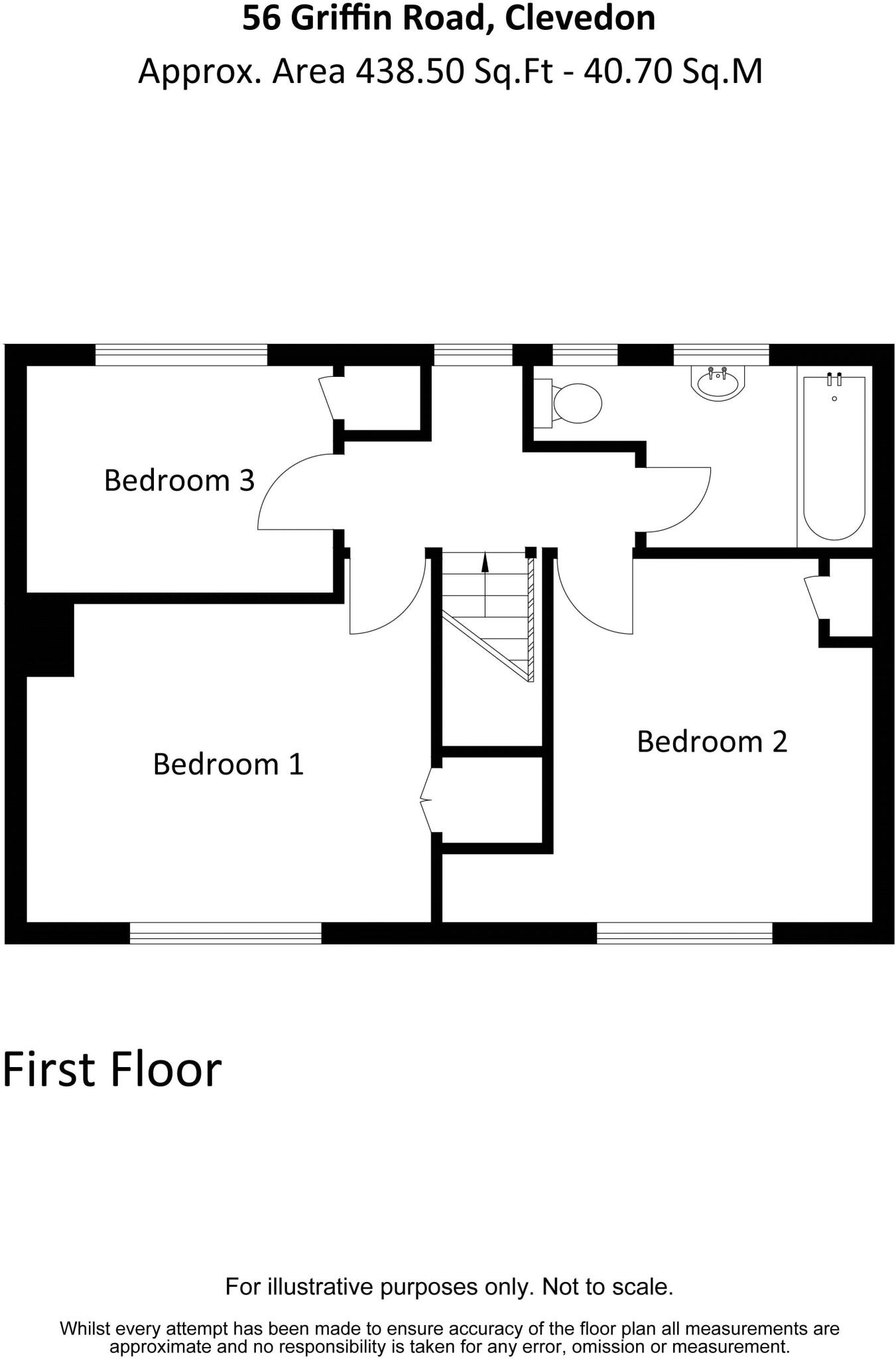 Griffin Road, Clevedon floorplan