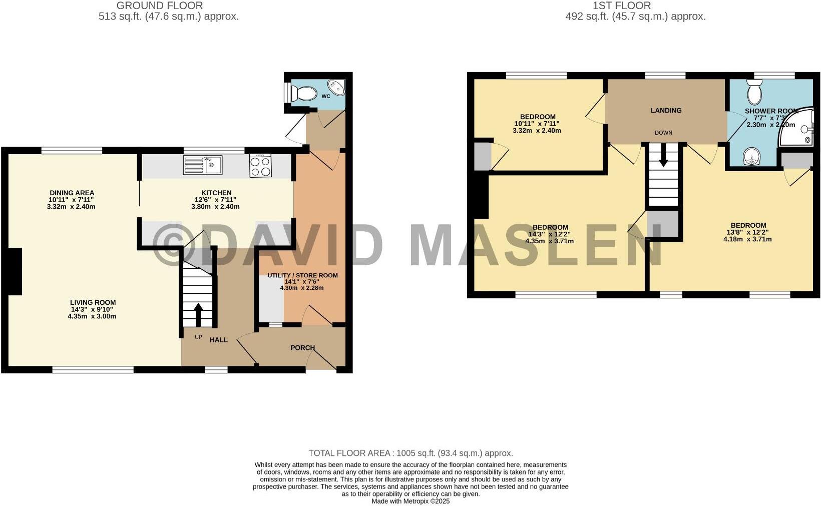 Wolseley Road, Brighton floorplan