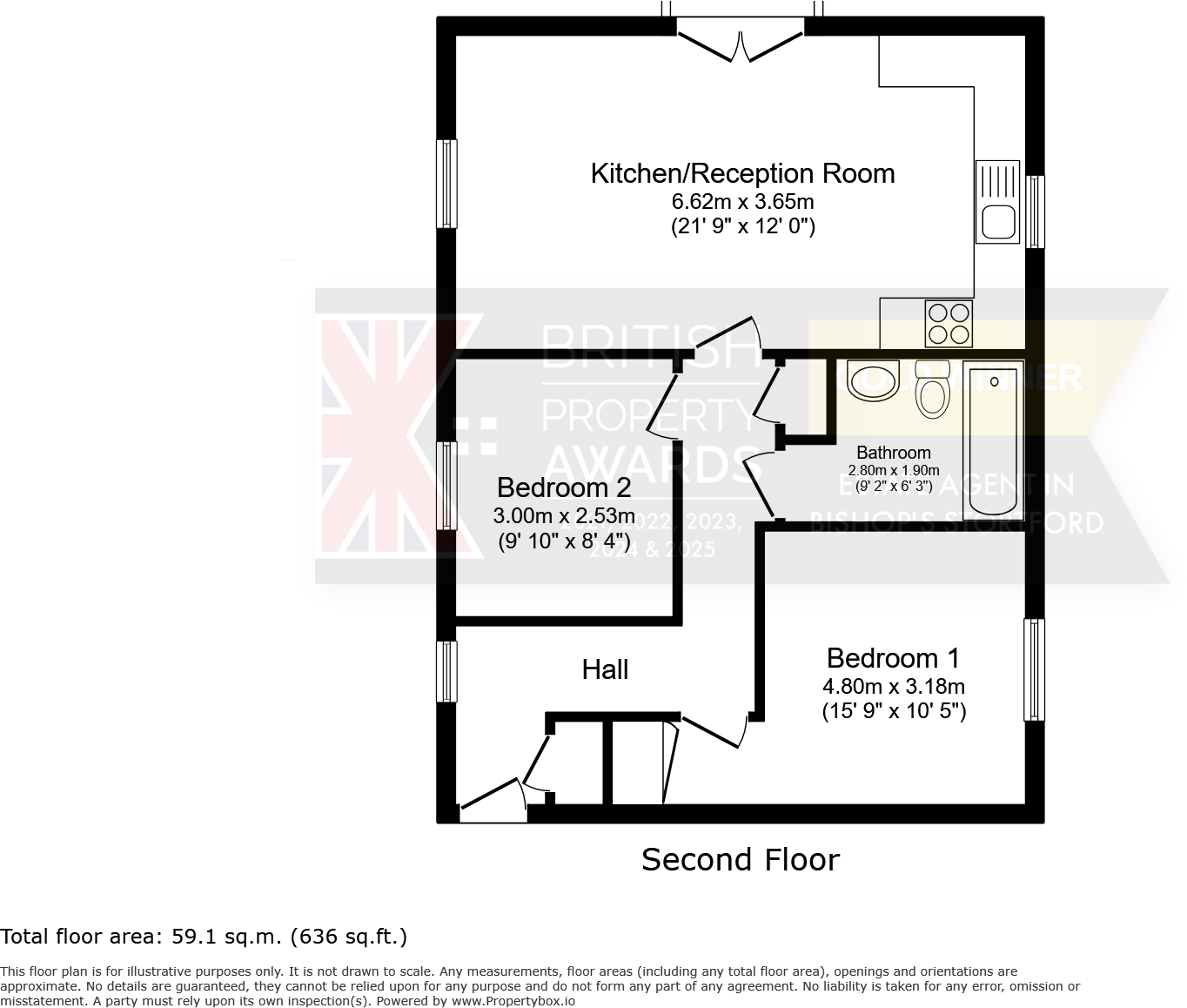 Newland Avenue, Bishops Stortford, Hertfordshire floorplan