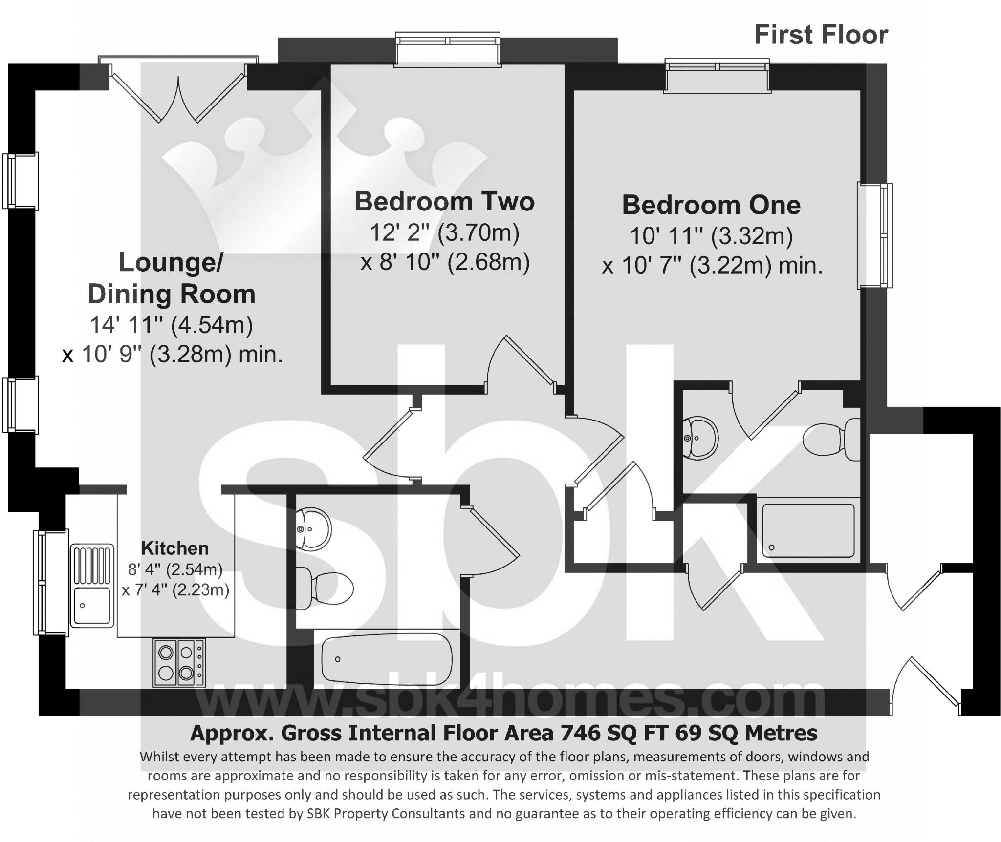 South Downs Rise, Bedhampton floorplan