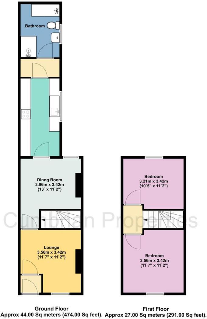 Mill Street, Penrith floorplan