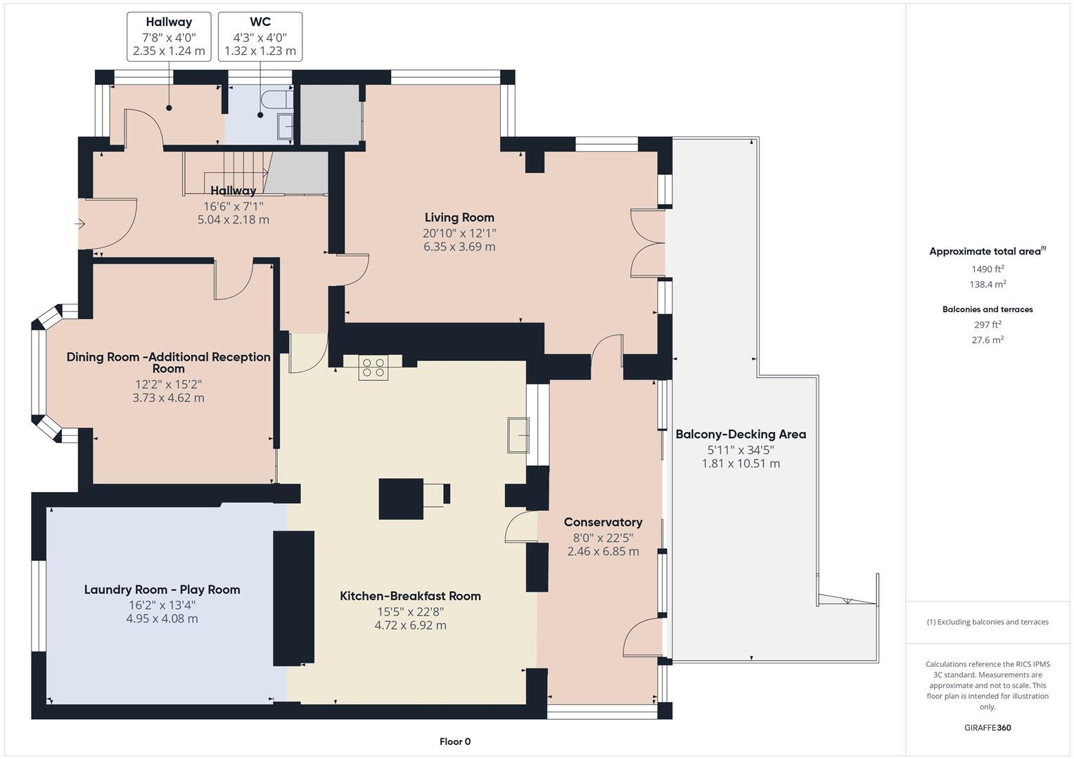 Downs Road, Coulsdon floorplan