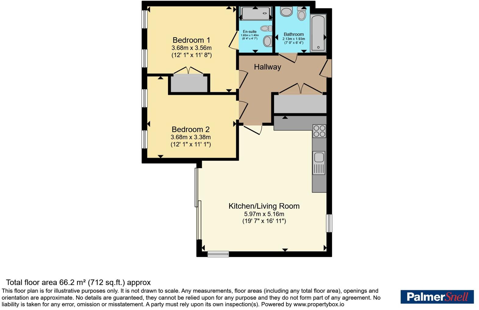 Scarf Drive, Locking, Weston-super-Mare, Somerset, BS24 floorplan