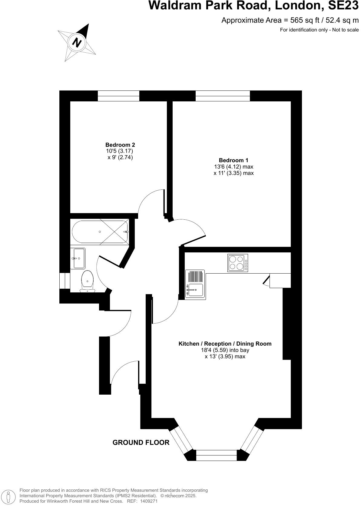 Waldram Park Road, London, SE23 floorplan