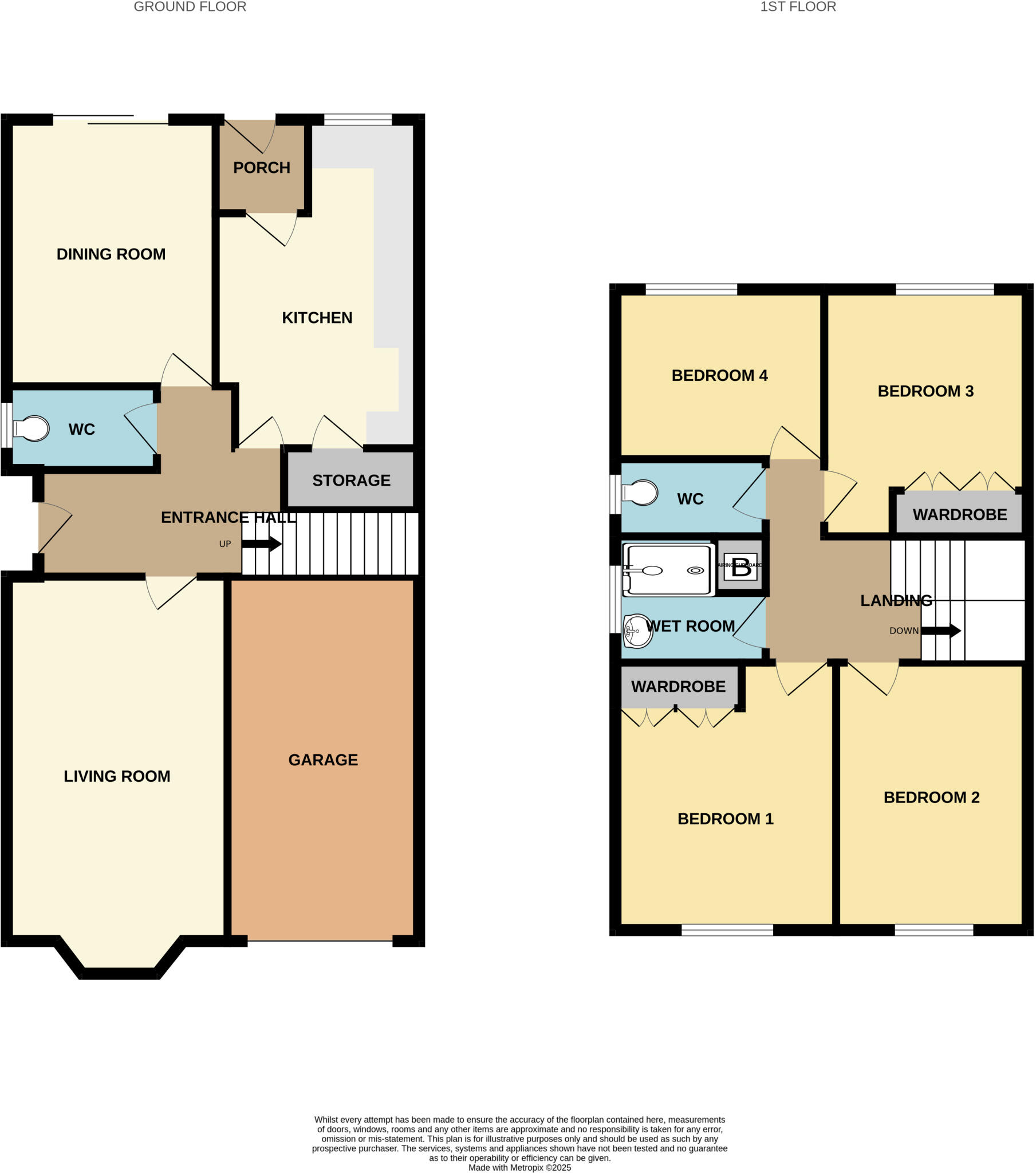Church End, Panfield, CM7 floorplan