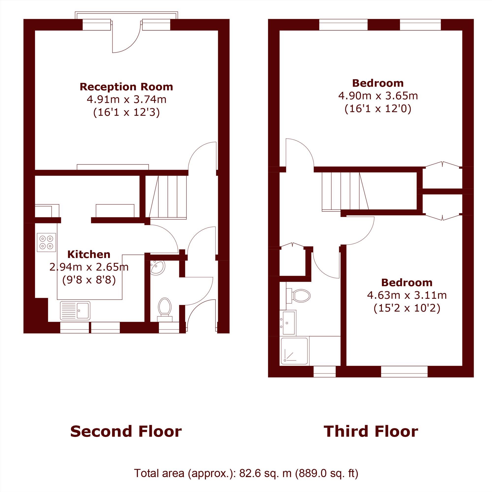 Bayham Street, Camden floorplan