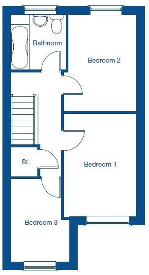 Cavendish Gardens
Off Nether View
Bolsover
Chesterfield
S44 6GH floorplan