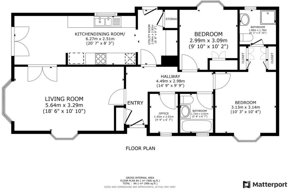 Rhododendron Close, Reculver, Herne Bay, CT6 6FD floorplan