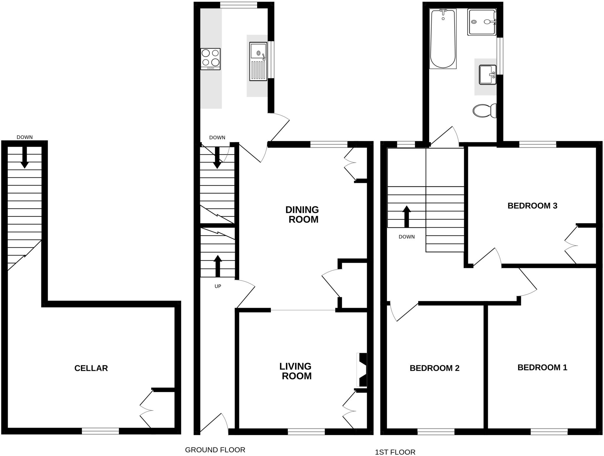 135 Graham Street, Penrith, Cumbria floorplan