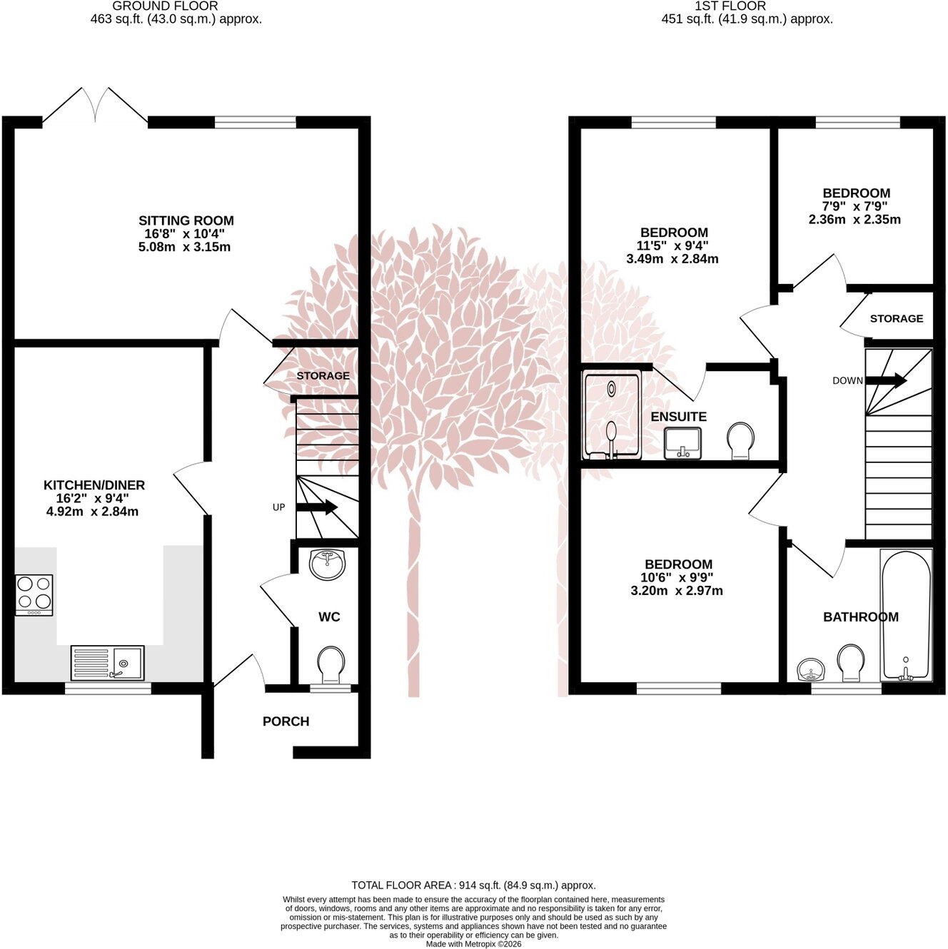Barn Owl Road, Yatton floorplan