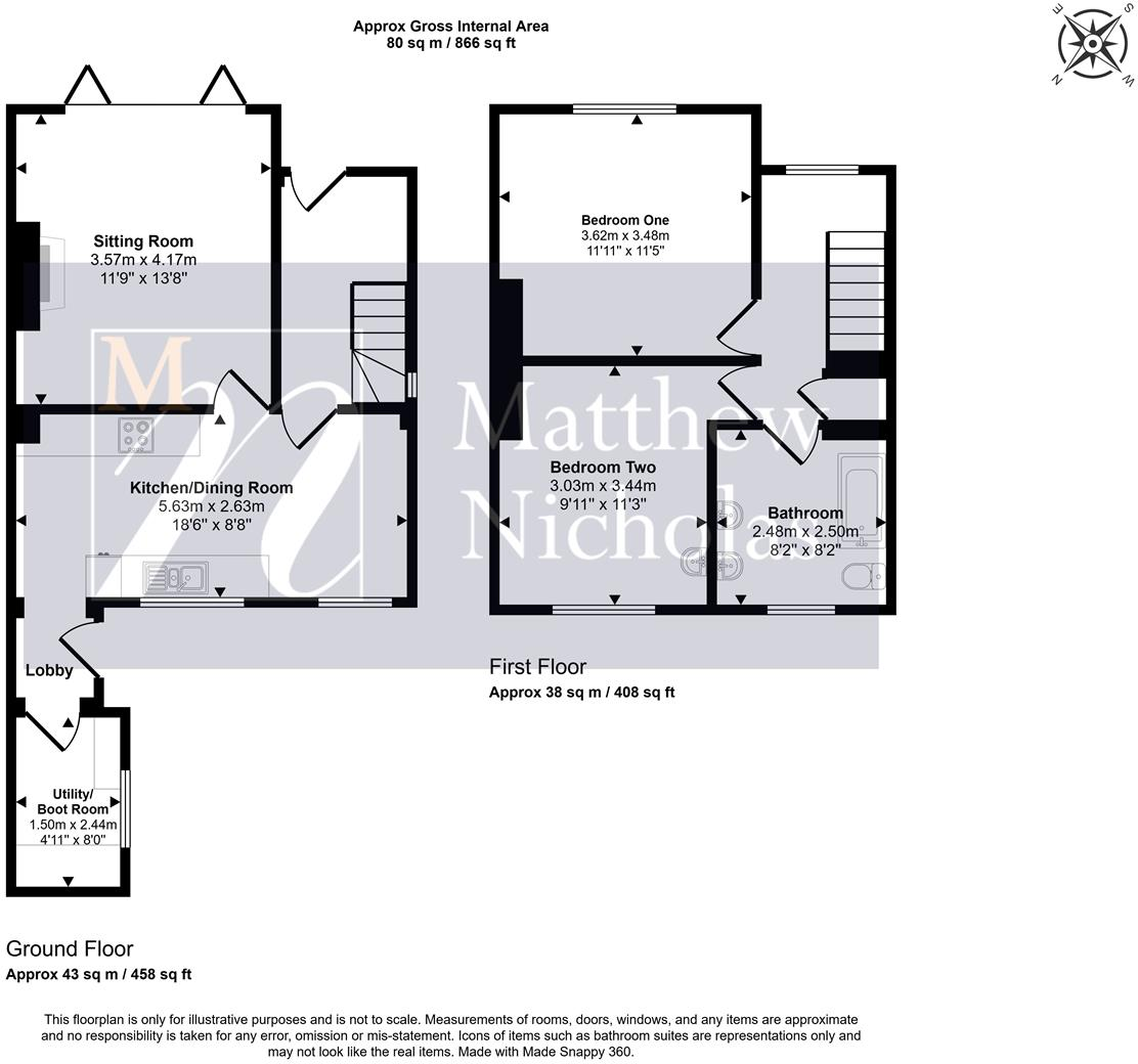 Windmill Lane, Denton floorplan