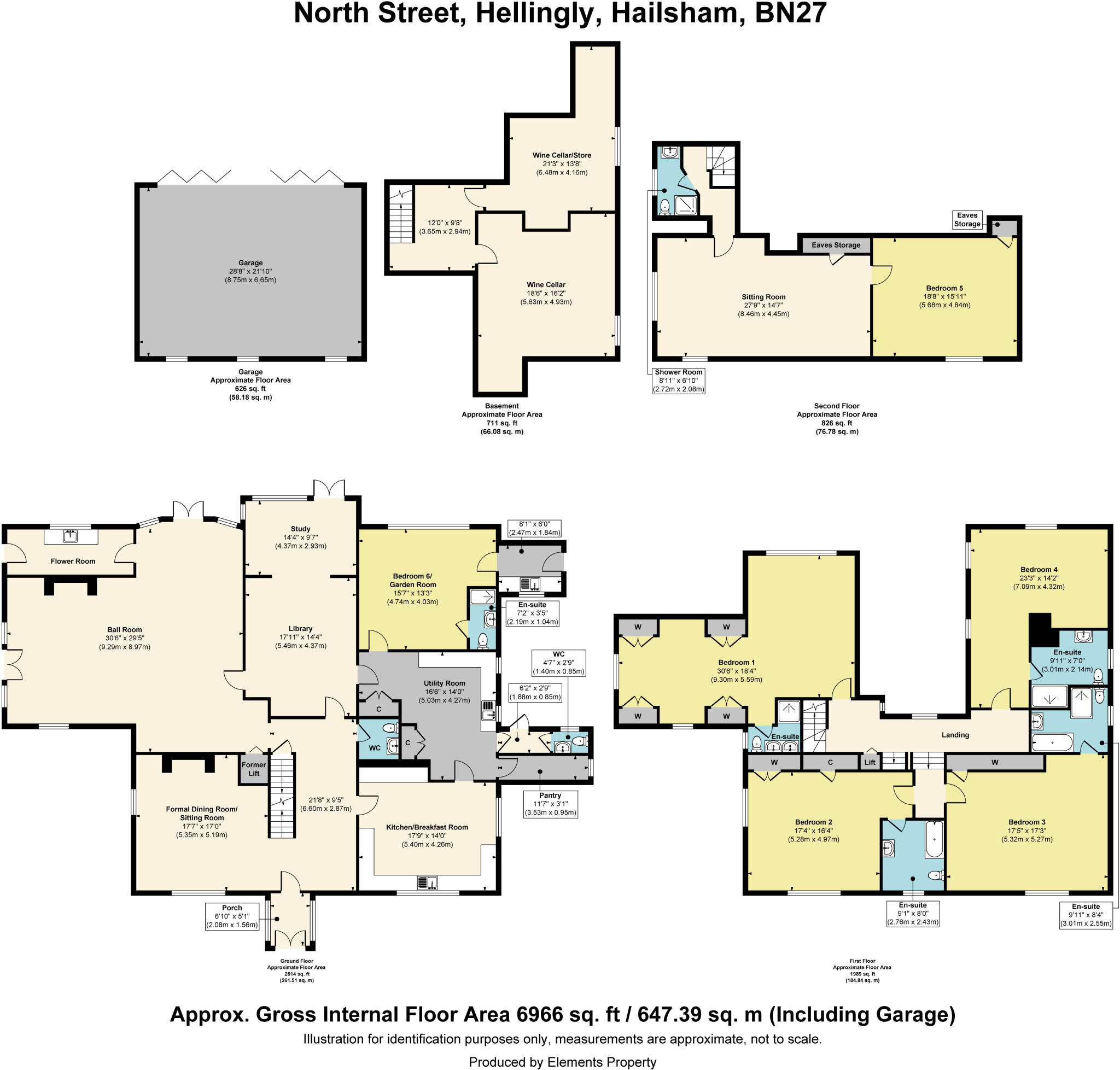 North Street, Hellingly, Hailsham, East Sussex, BN27 floorplan
