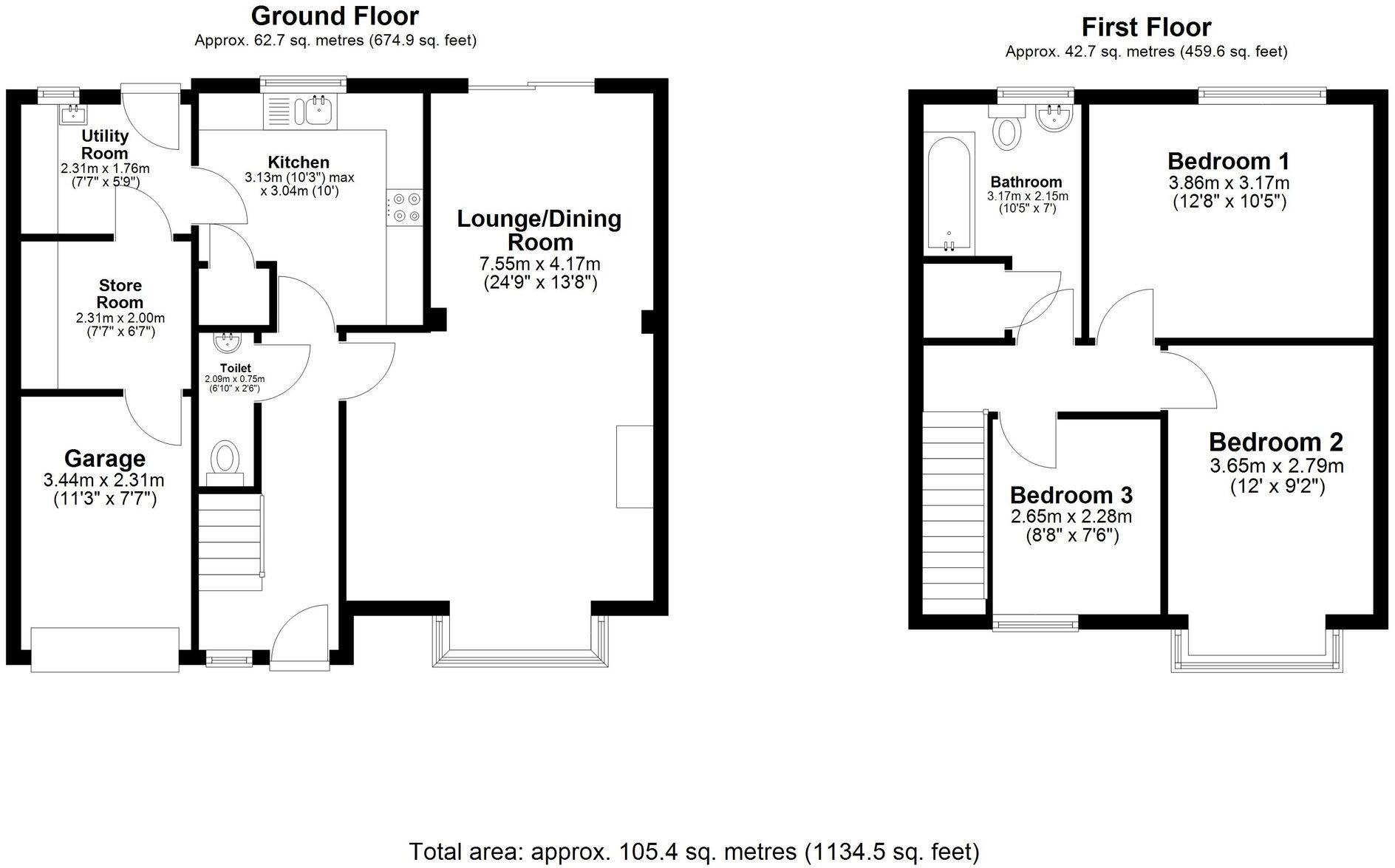 Fox Wood North, Soham, CB7 floorplan