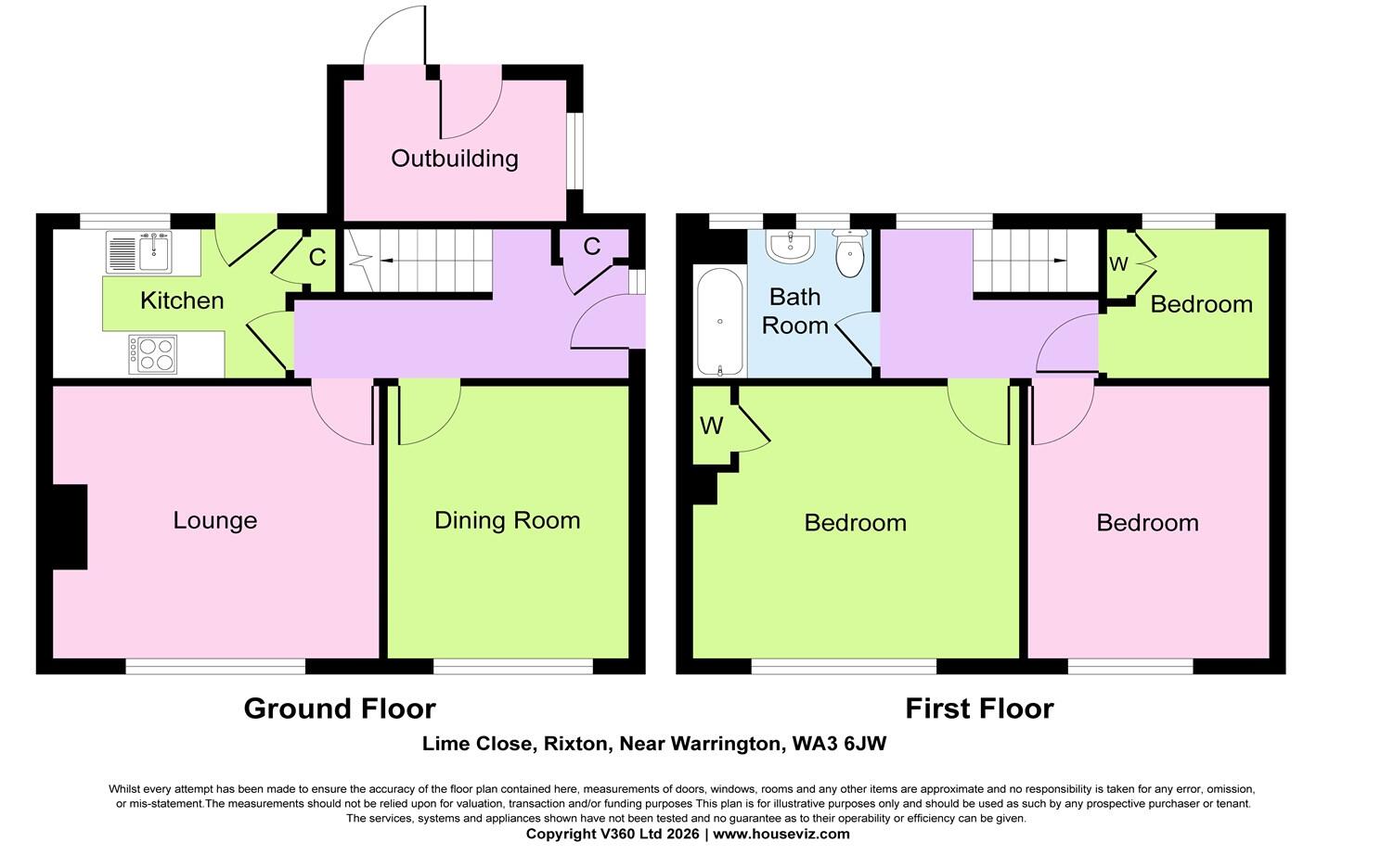 Lime Close, Rixton, Near Warrington, WA3  6JW floorplan