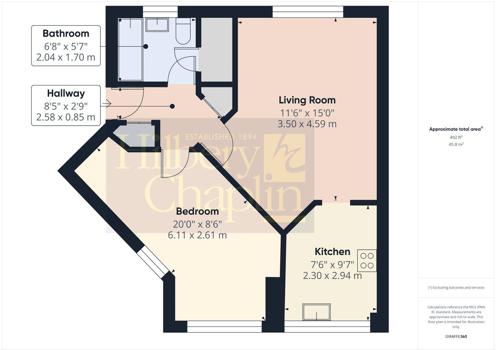 Courtney Park Road, Langdon Hills, Basildon, Essex, SS16 floorplan