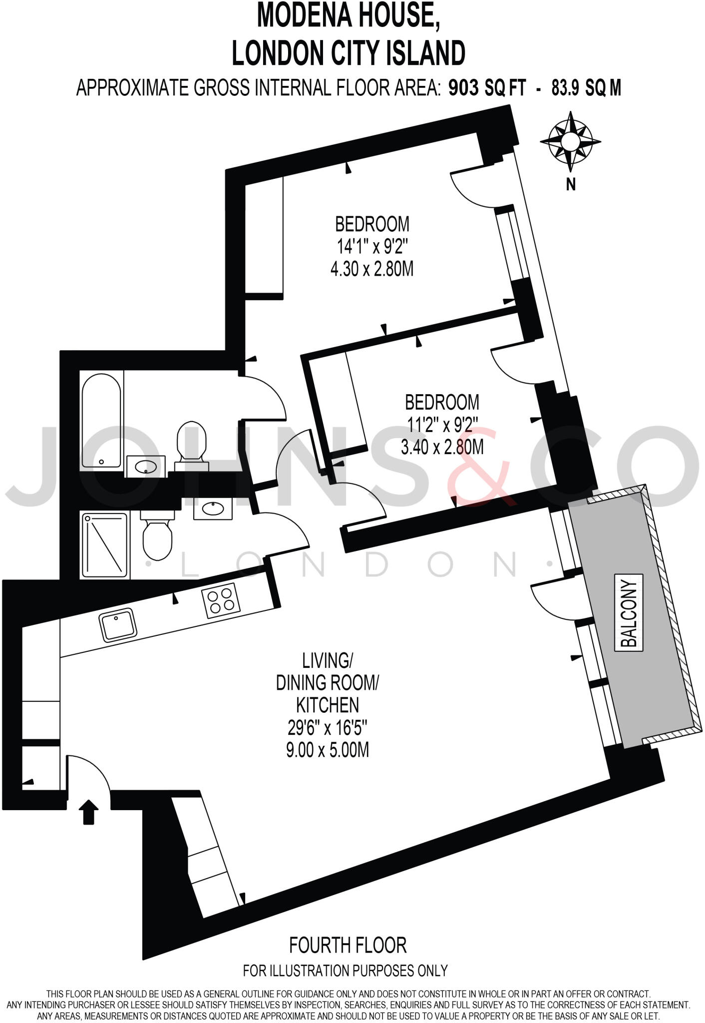 Modena House, London City Island, London, E14 floorplan