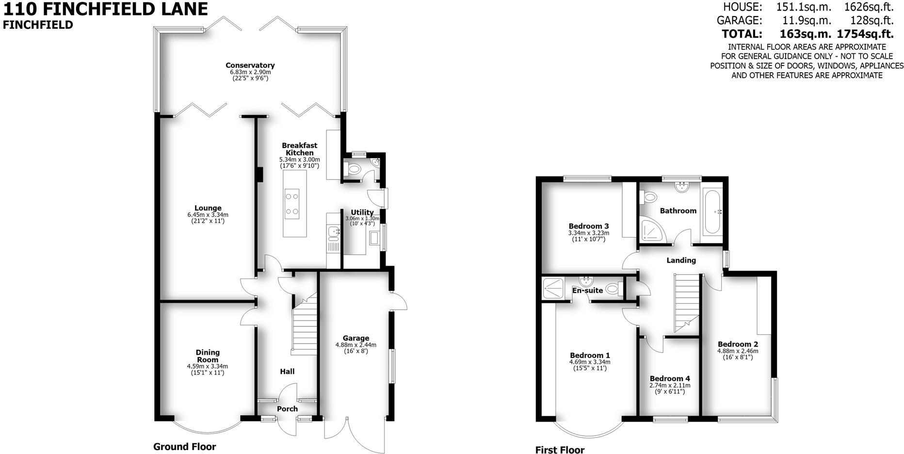 110 Finchfield Lane, Finchfield, Wolverhampton, WV3 8EU floorplan