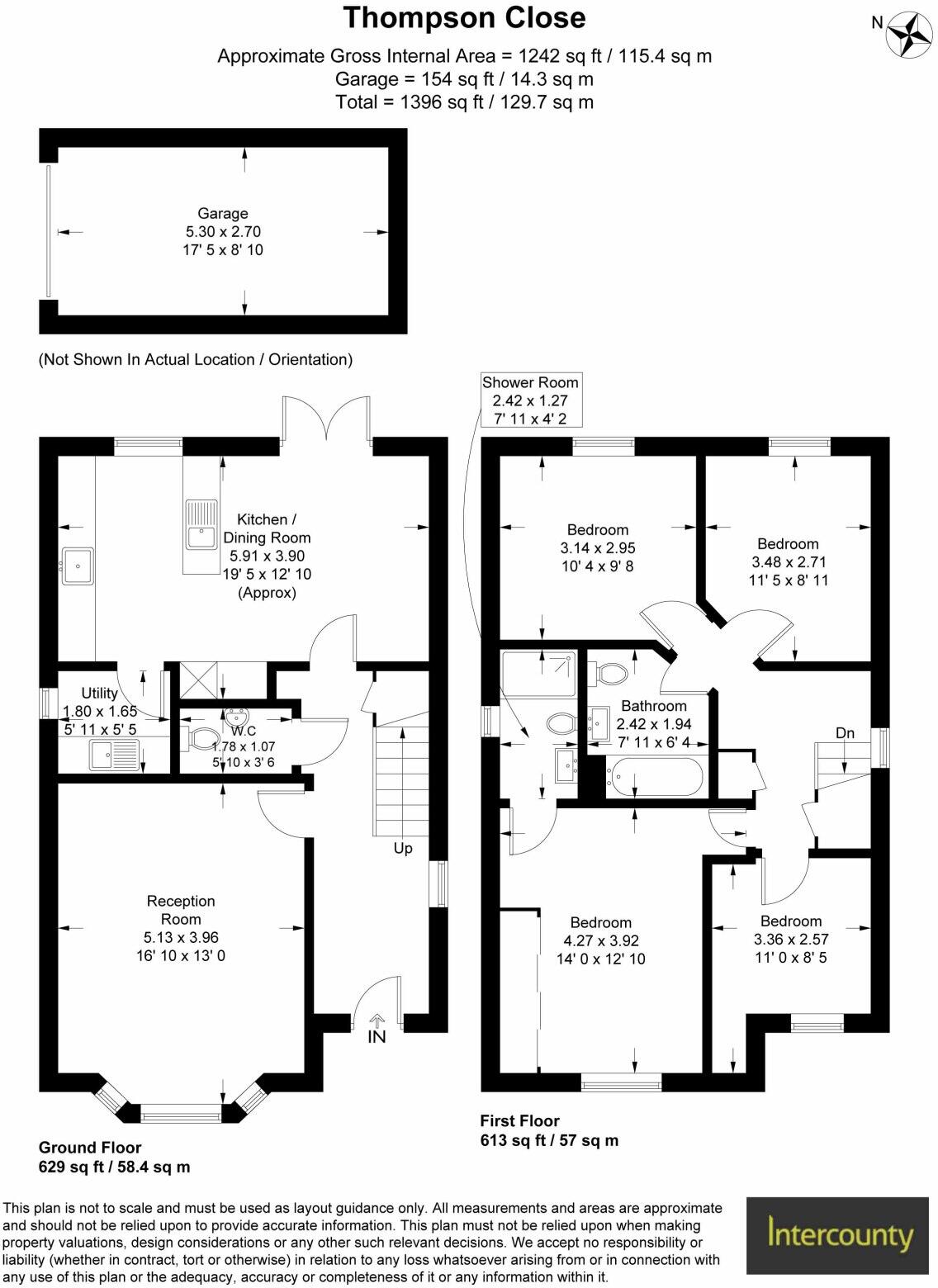 Thompson Close, Haverhill, Suffolk, CB9 floorplan
