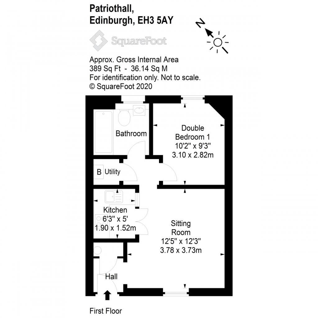 30, Patriothall, Edinburgh, EH3 5AY floorplan